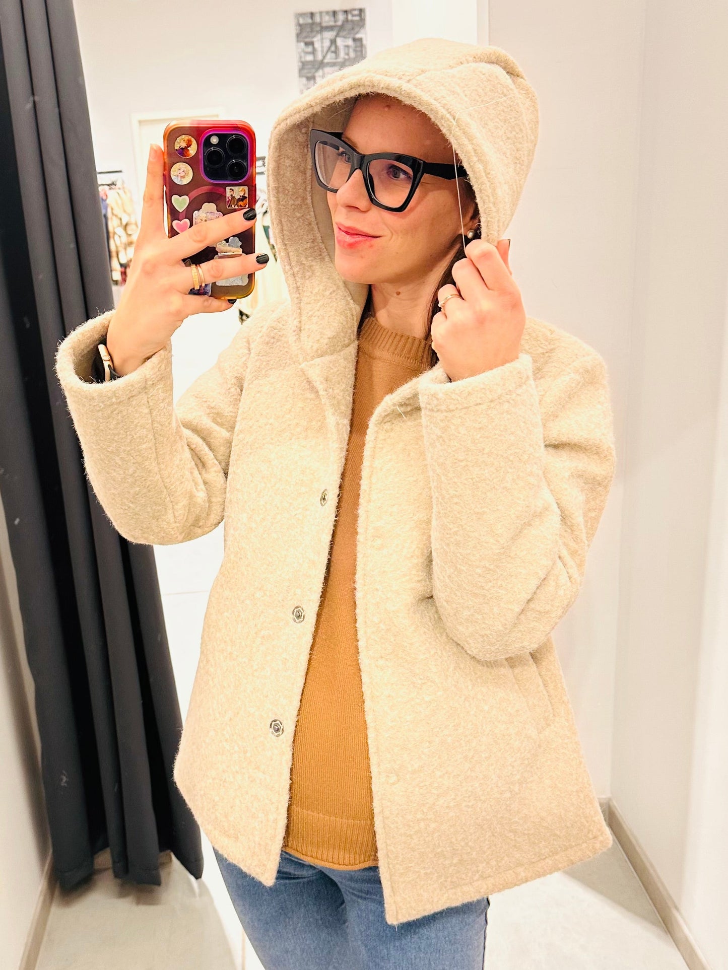 CAPPOTTINO CORTO BOUCLÈ