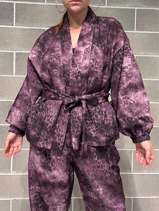 KIMONO ANIMALIER CURVY