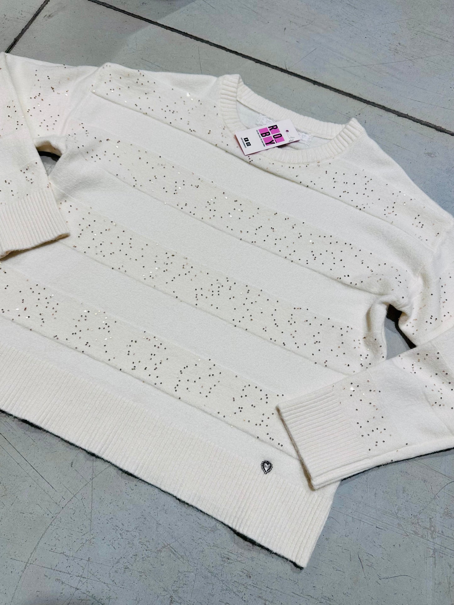 MAGLIONE OVER PAILLETTES