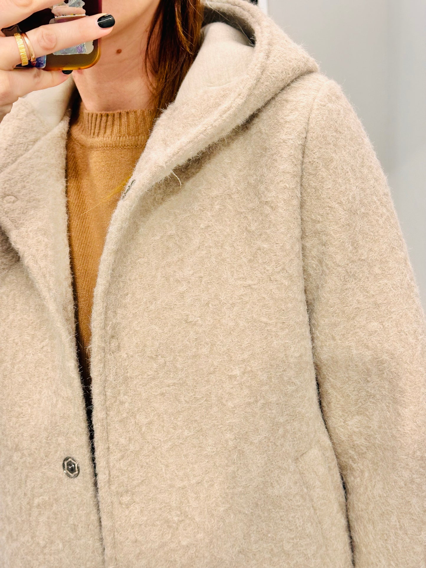 CAPPOTTINO CORTO BOUCLÈ