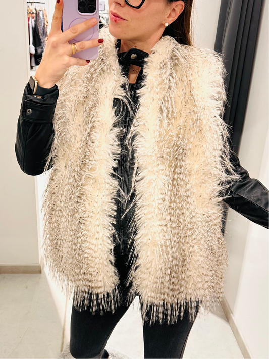 GILET ECO PELLICCIA