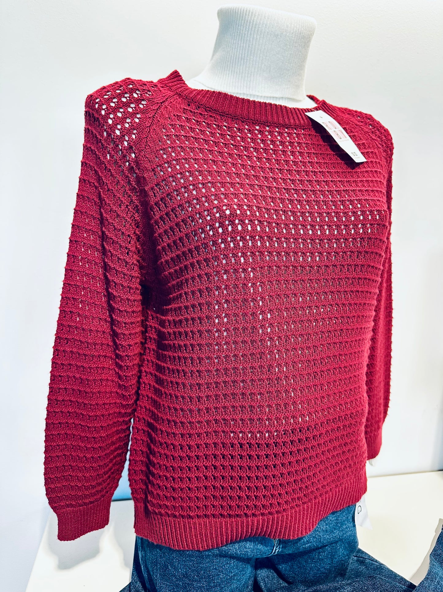 MAGLIONCINO TRAFORATO COTONE