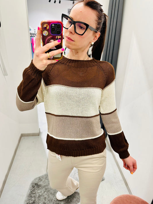 MAGLIONCINO RIGHE COLOR