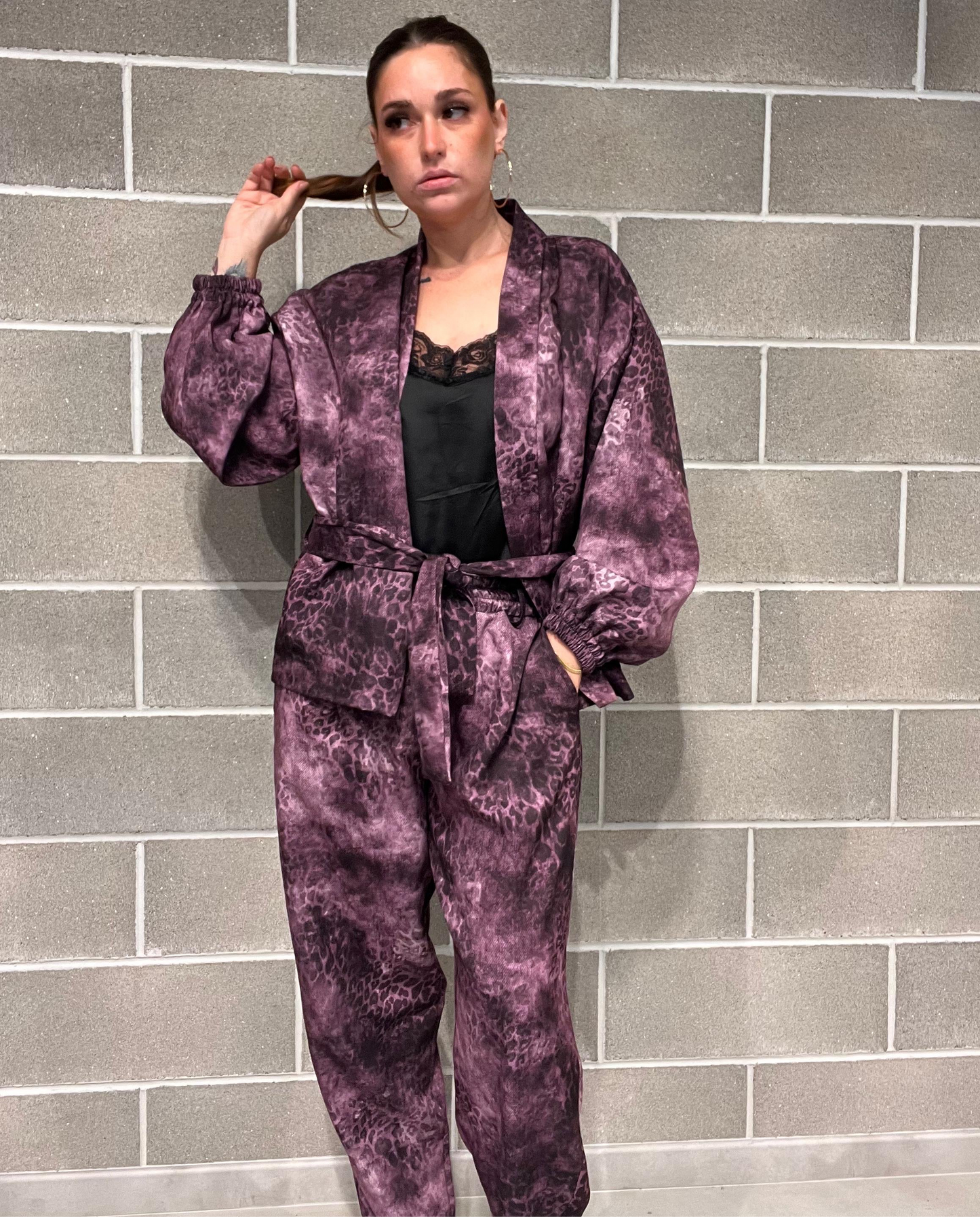 KIMONO ANIMALIER CURVY