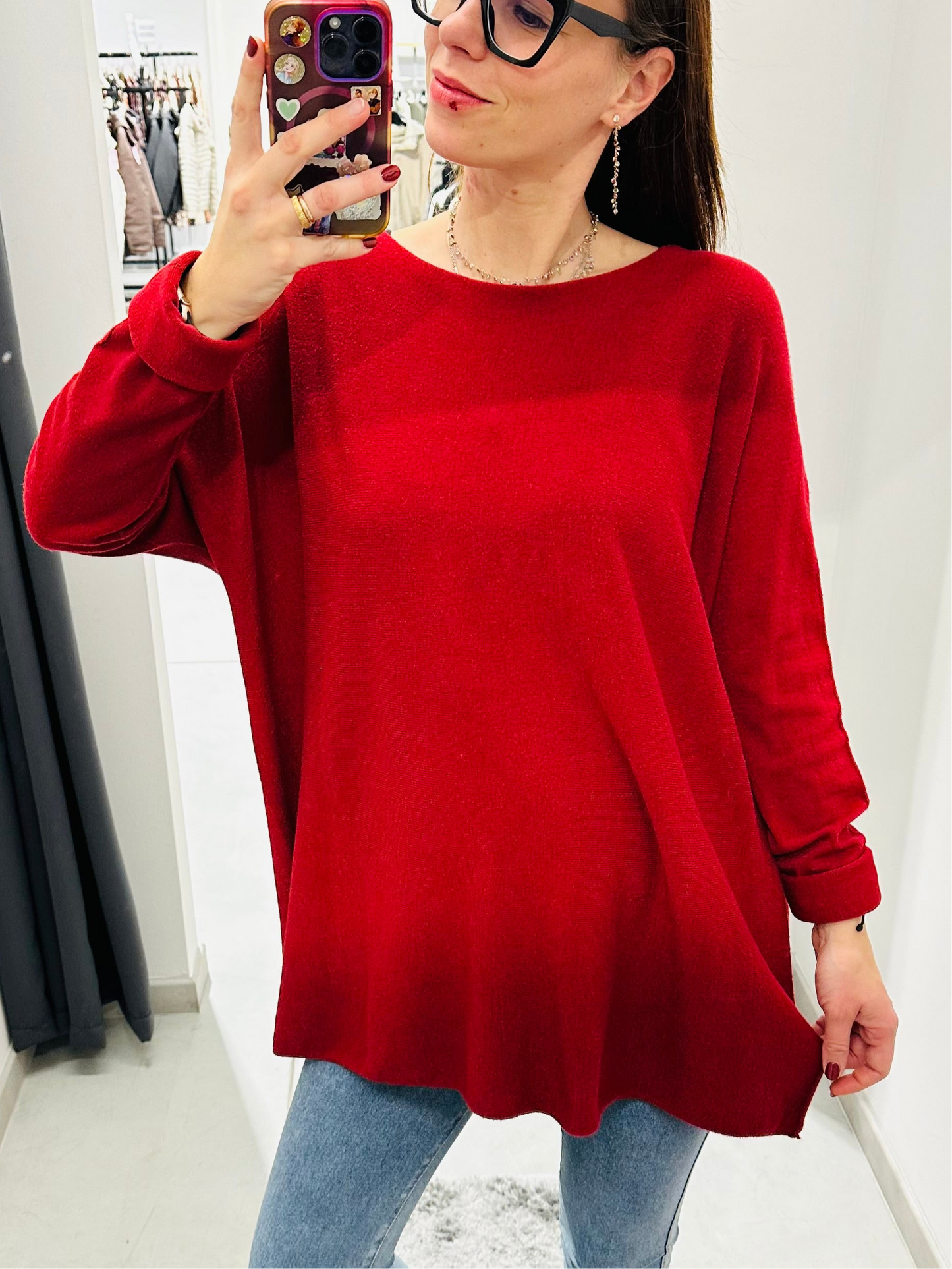 MAXI MAGLIA LANA/VISCOSA CURVY