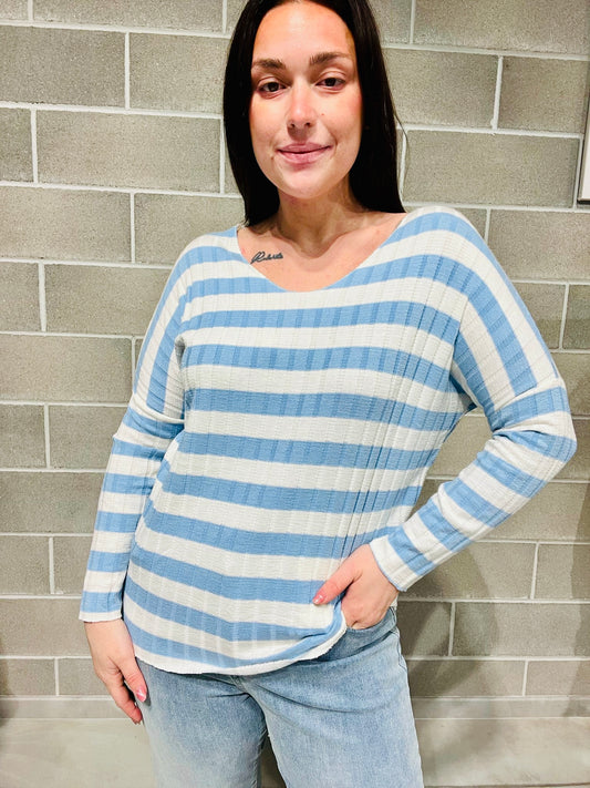 MAGLIA RIGATA CURVY