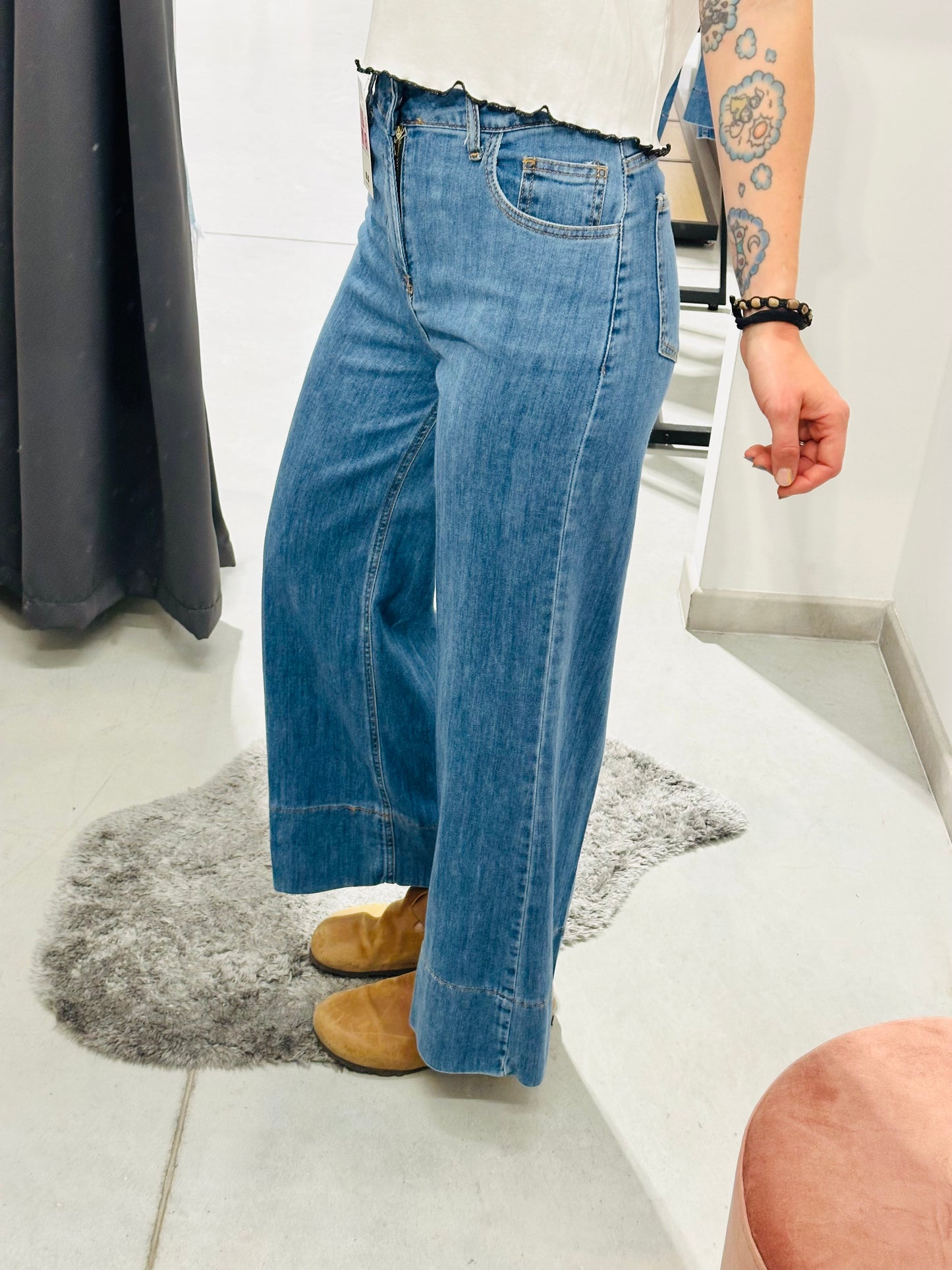 JEANS PALAZZO LEGGERI CHIARA