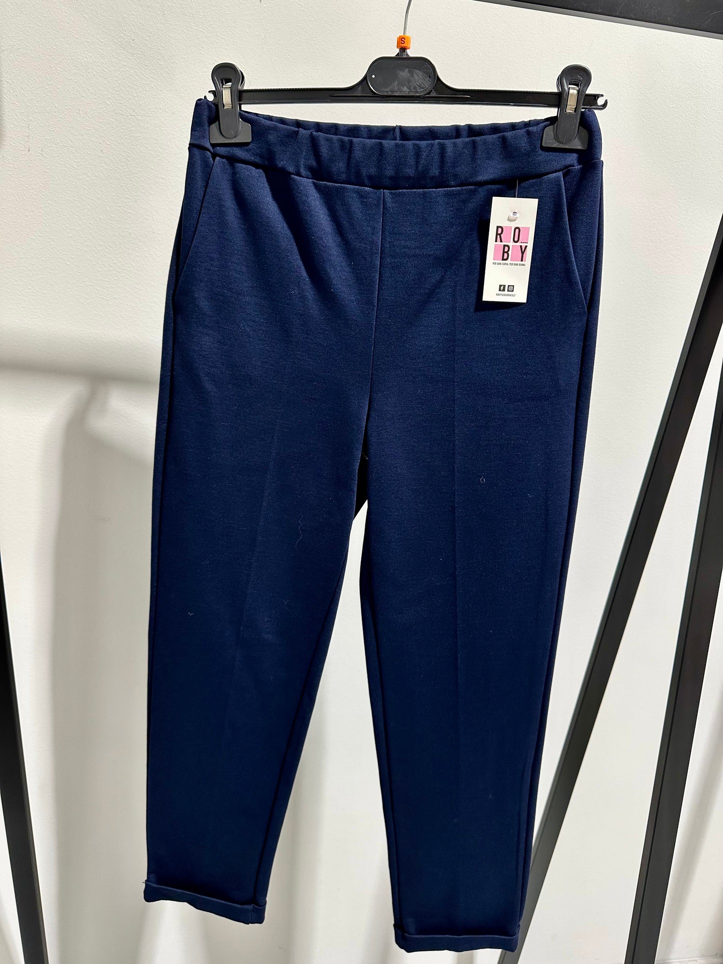 PANTALONI PUNTO MILANO CALDA VISCOSA