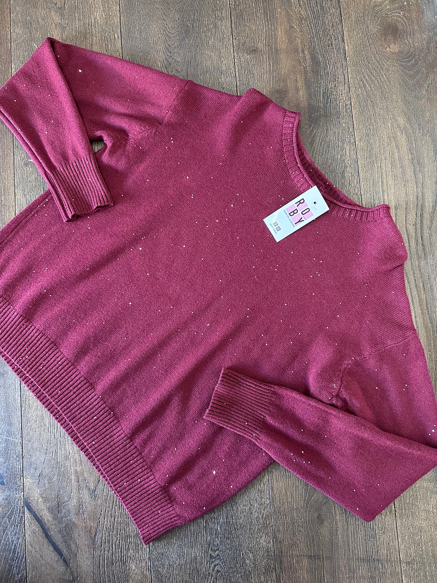 MAGLIONCINO OVER PAILLETTES