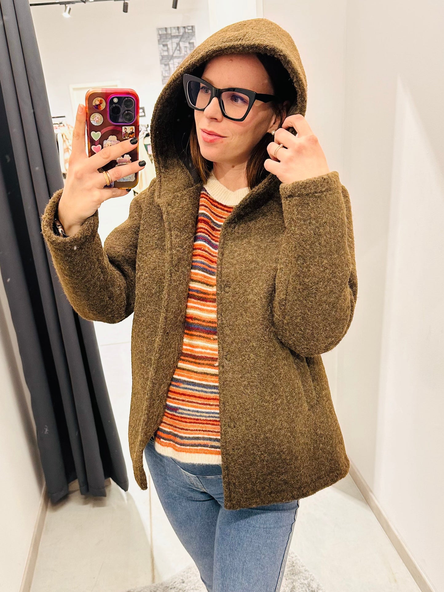 CAPPOTTINO CORTO BOUCLÈ