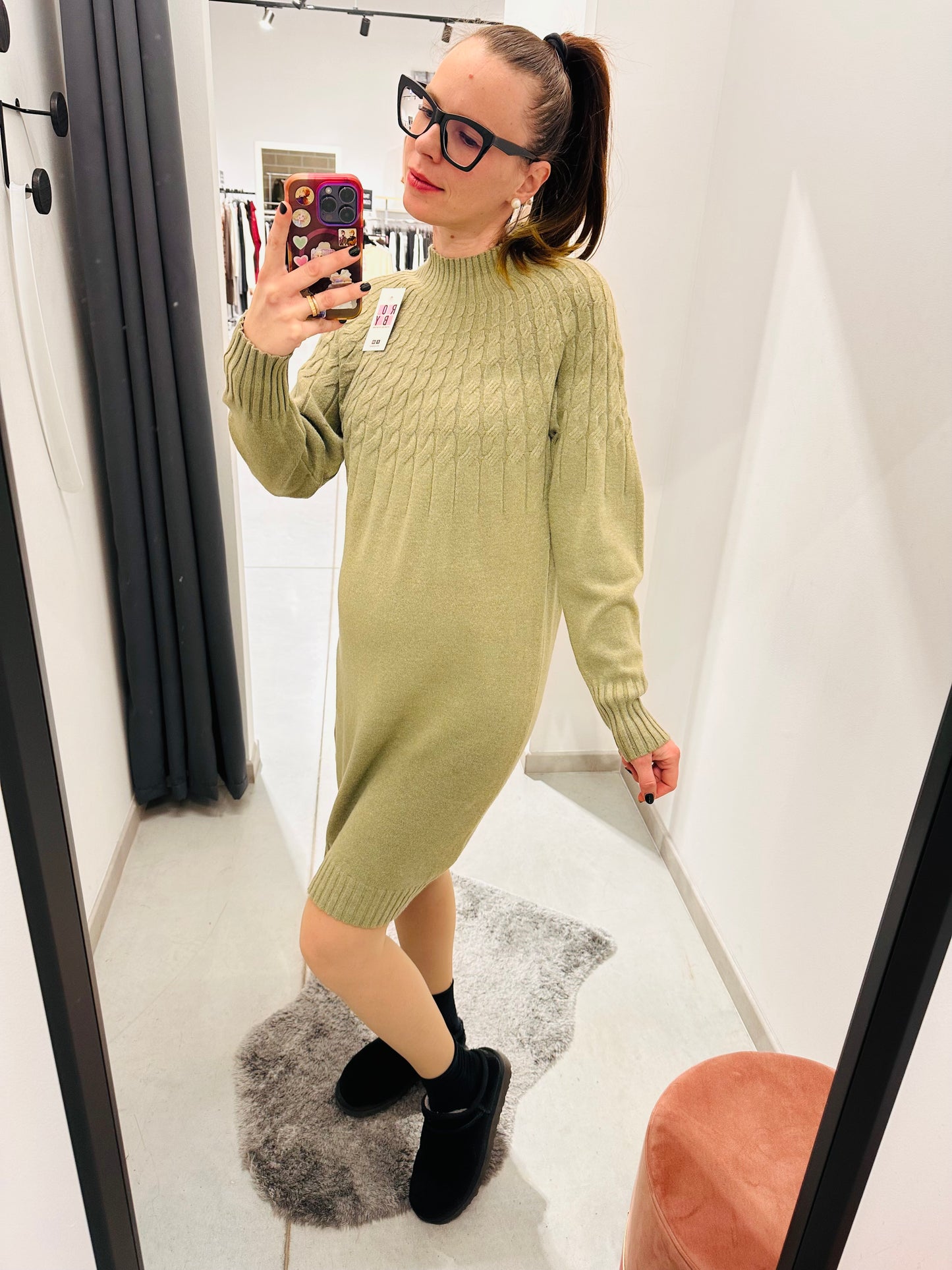 ABITO LUPETTO TRECCINE