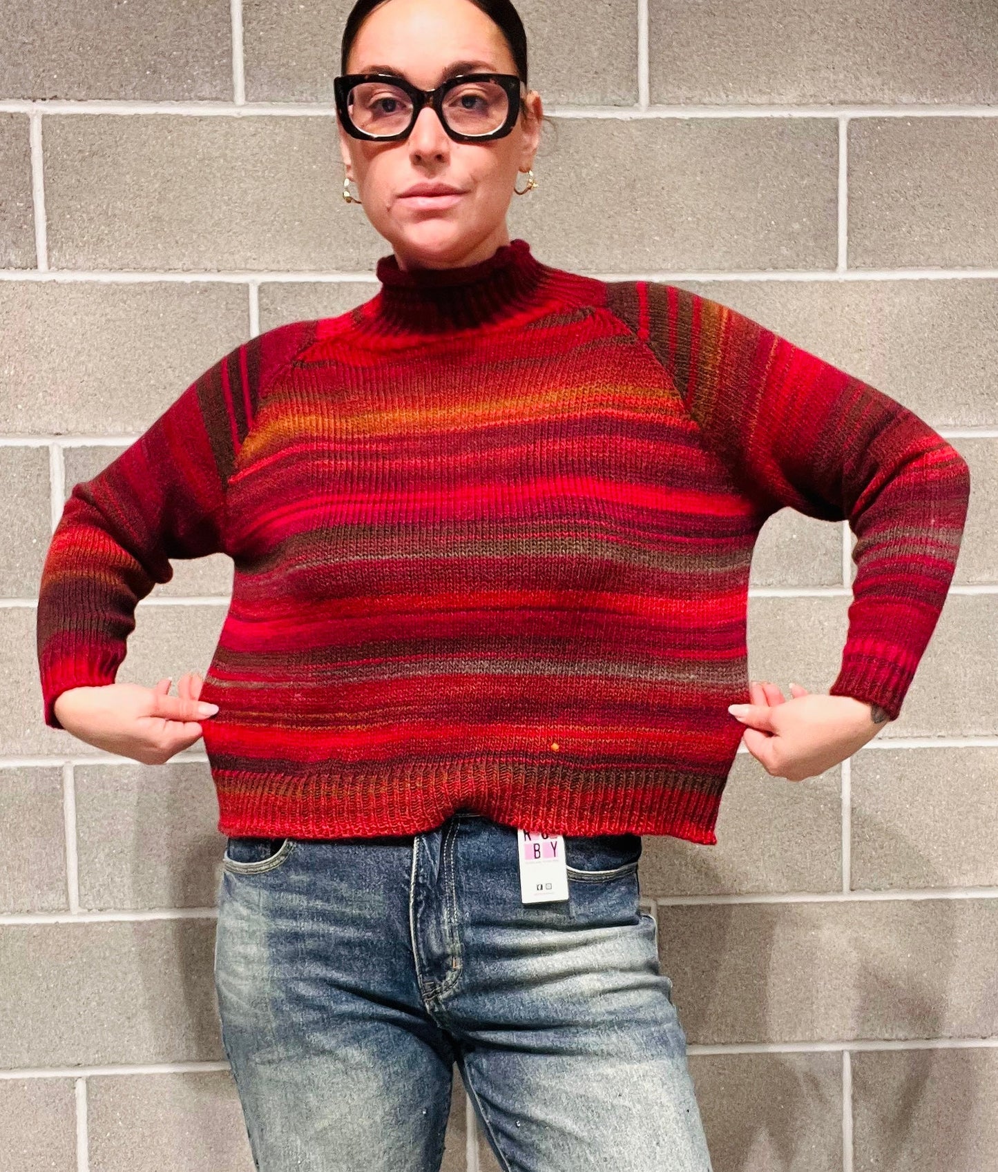 MAGLIONE COLORS MISTO LANA