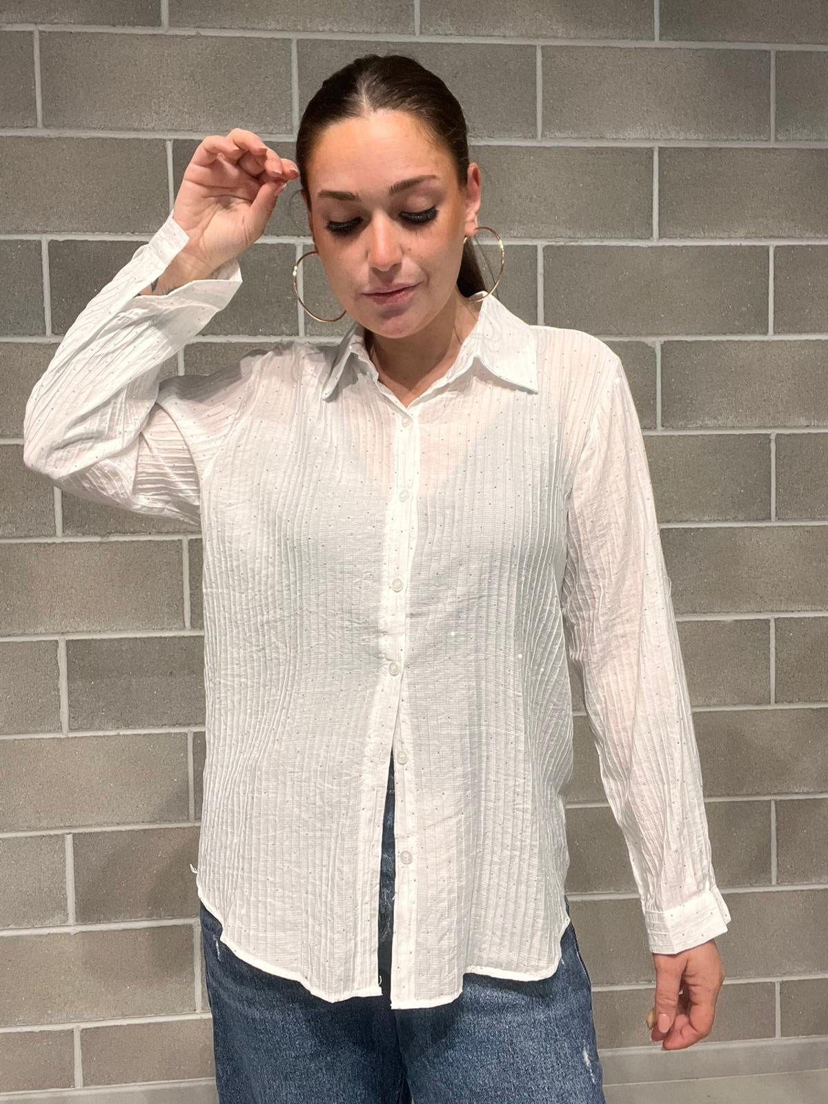CAMICIA DIAMANTE BRILLANTINI