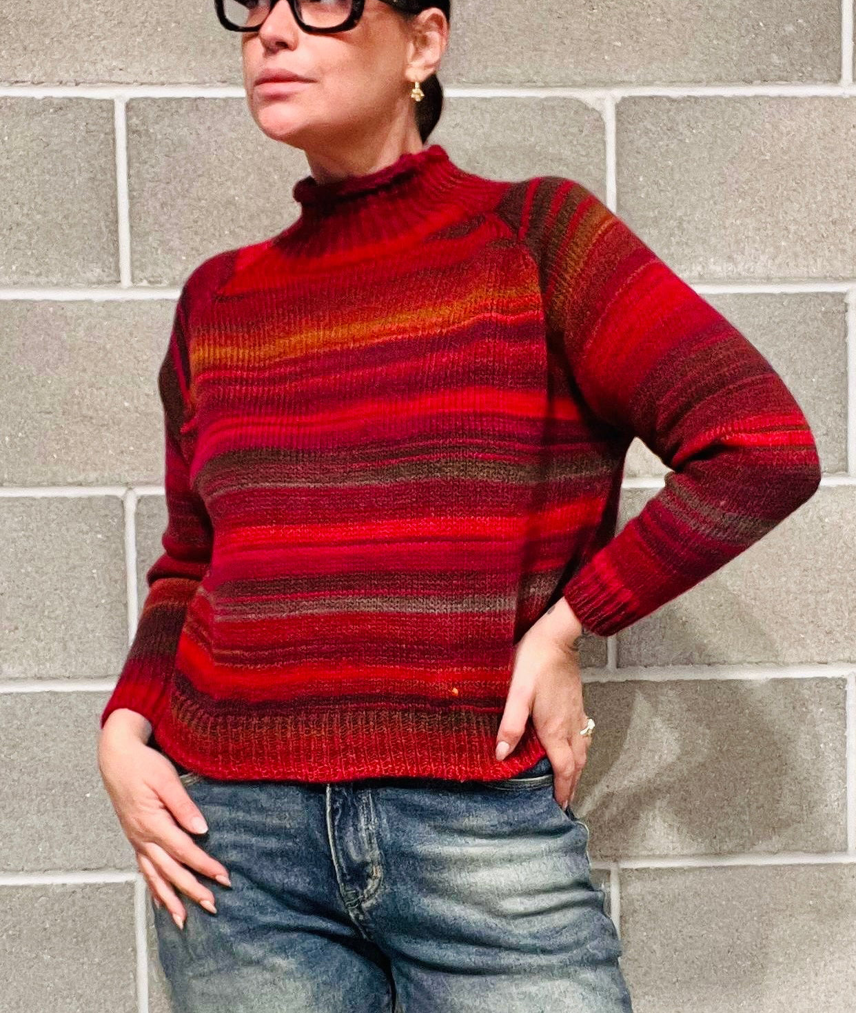 MAGLIONE COLORS MISTO LANA