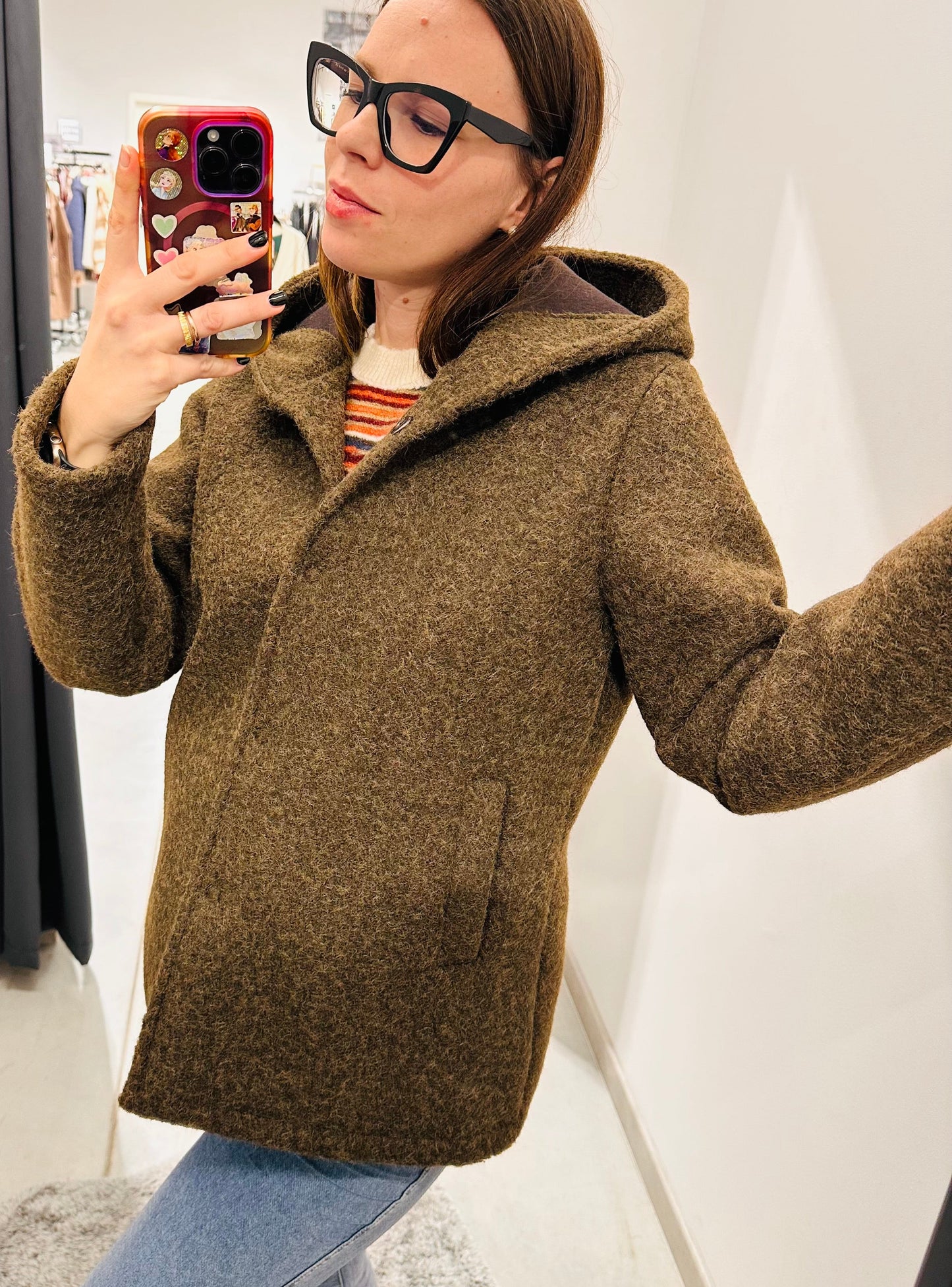 CAPPOTTINO CORTO BOUCLÈ