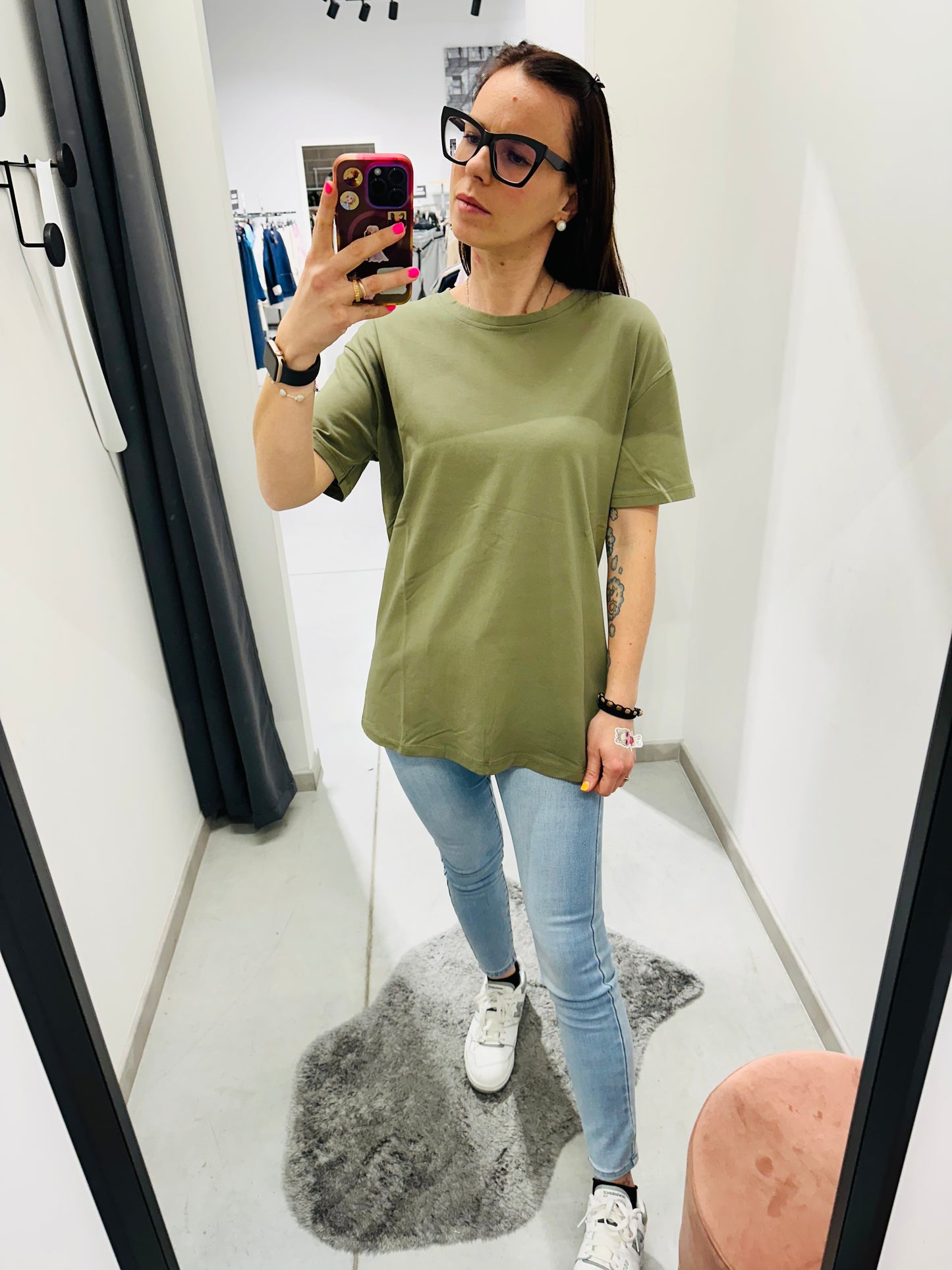T-SHIRT LUNGA BASIC CURVY
