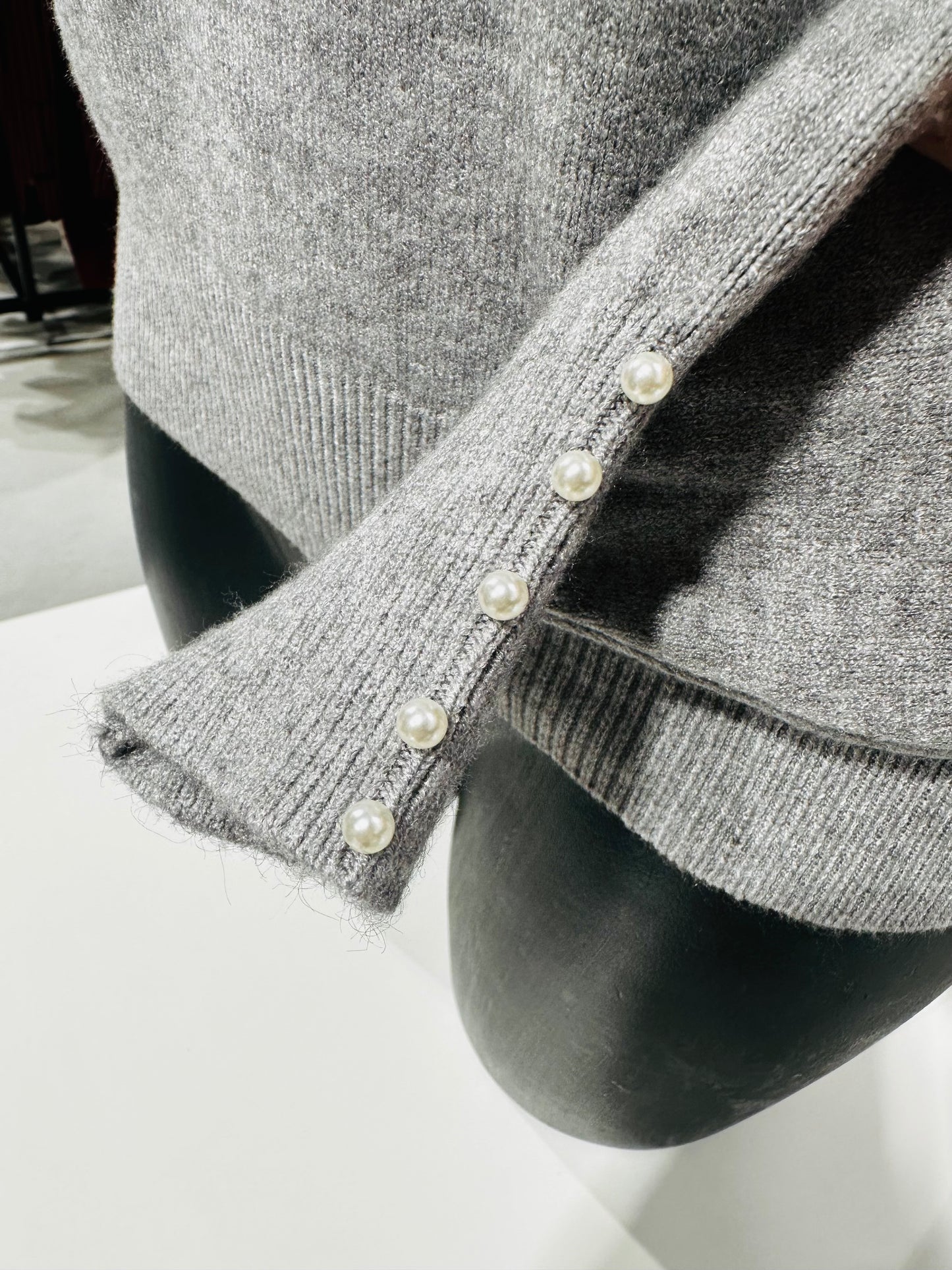 MAGLIONCINO PERLE COLLETTO