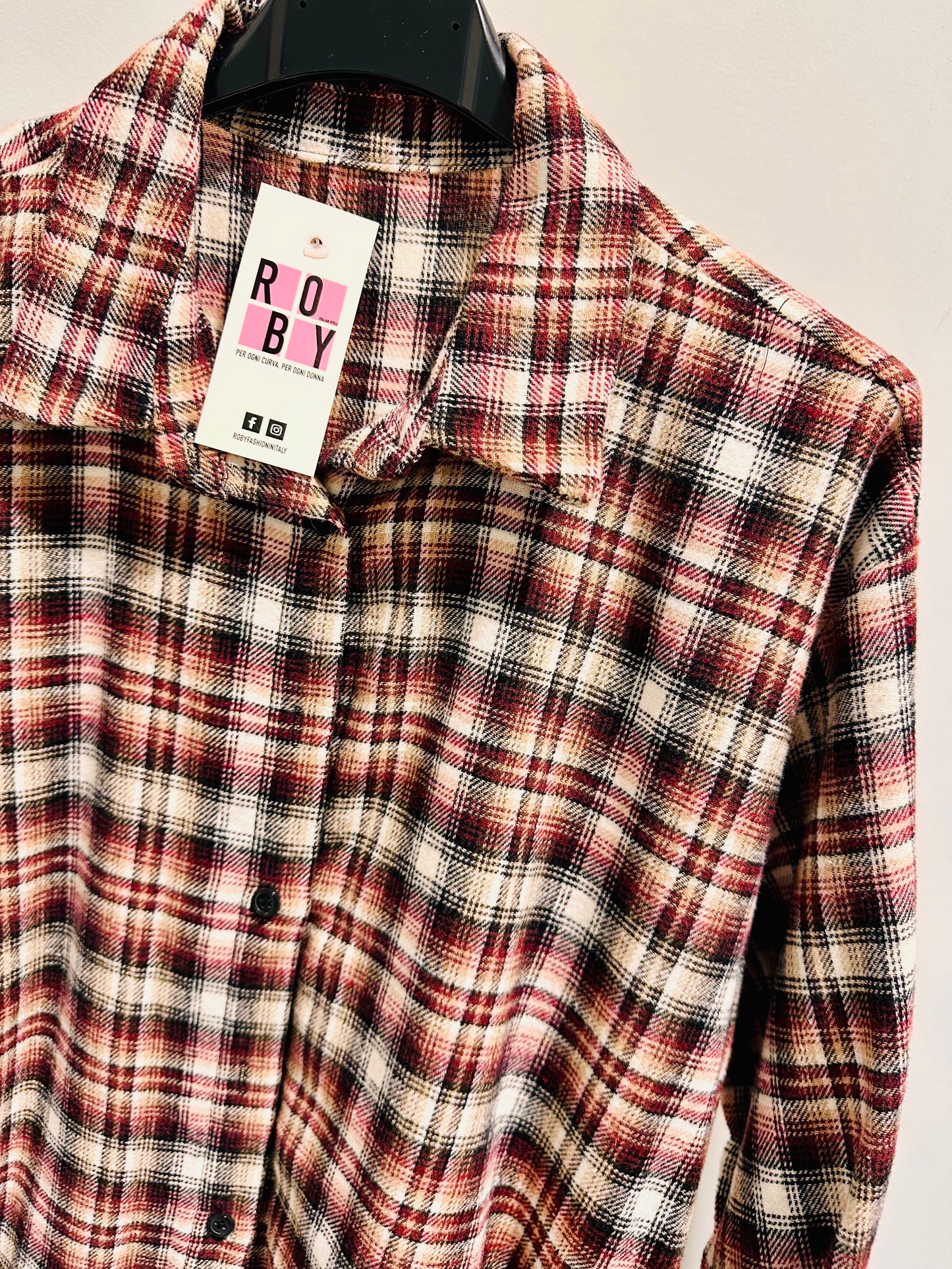 CAMICIA PRINCIPE GALLES FLANELLA