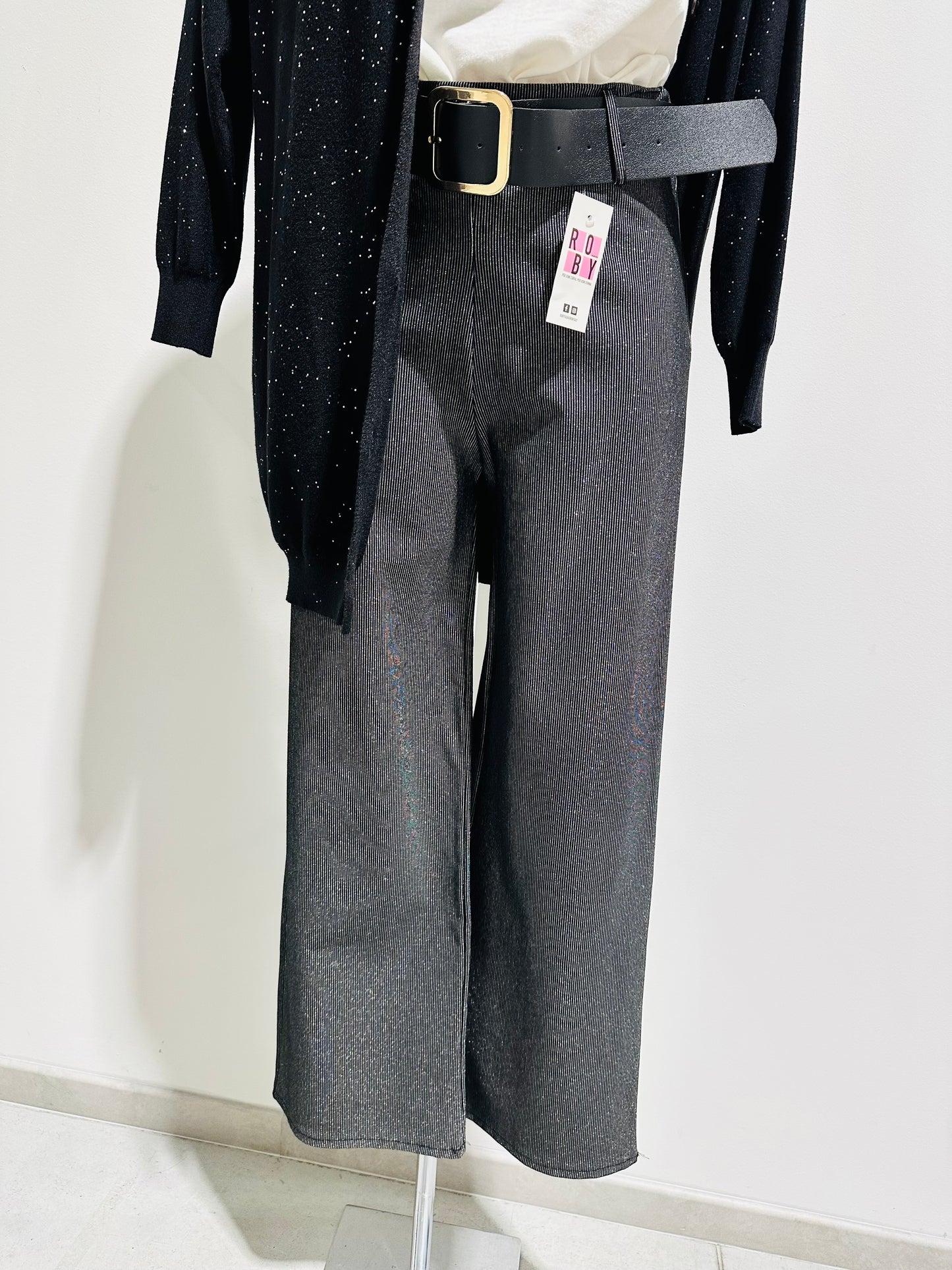 PANTA PALAZZO MILLERIGHE LAMINATO