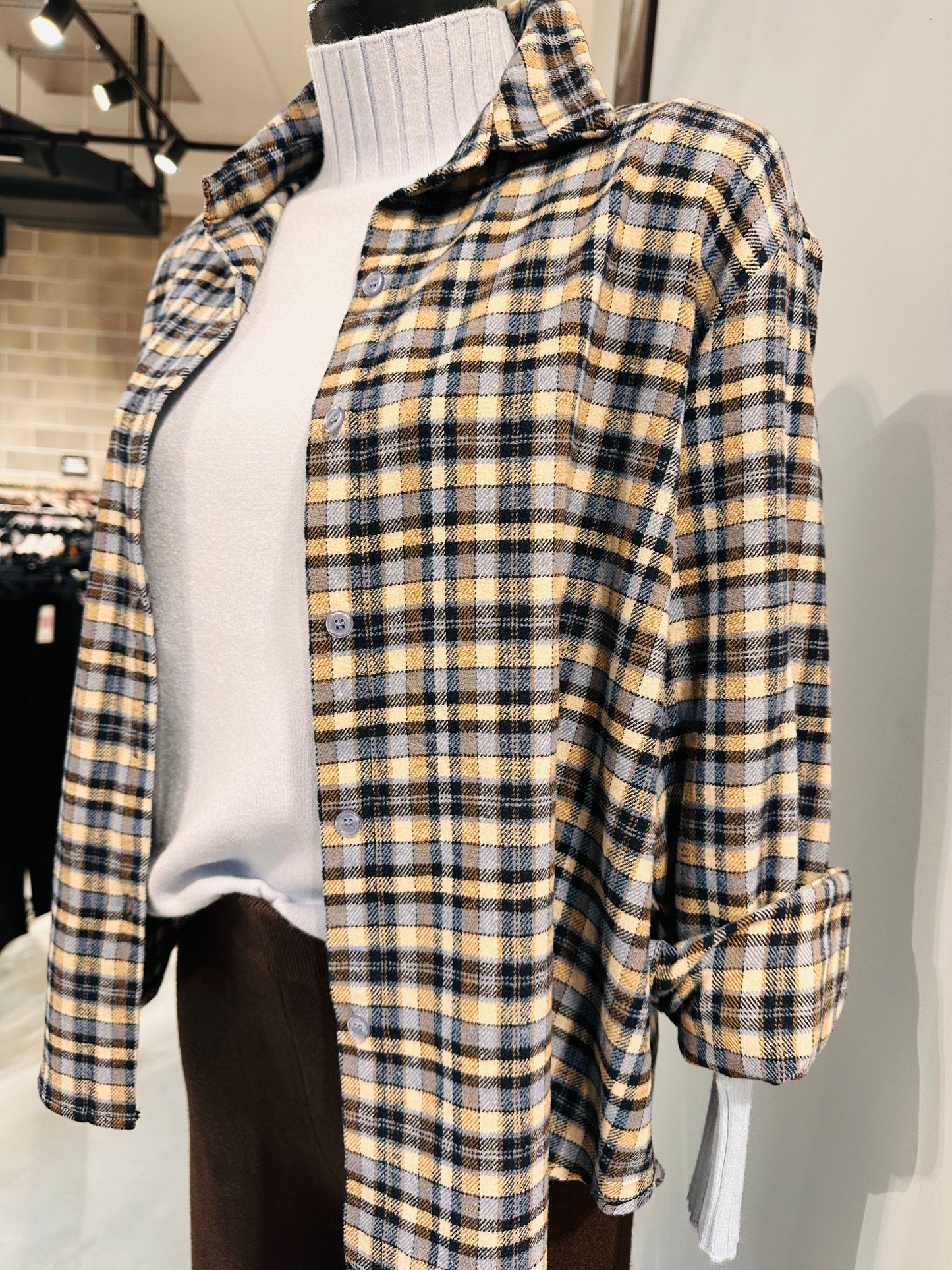 CAMICIA FLANELLA SCOZZESE