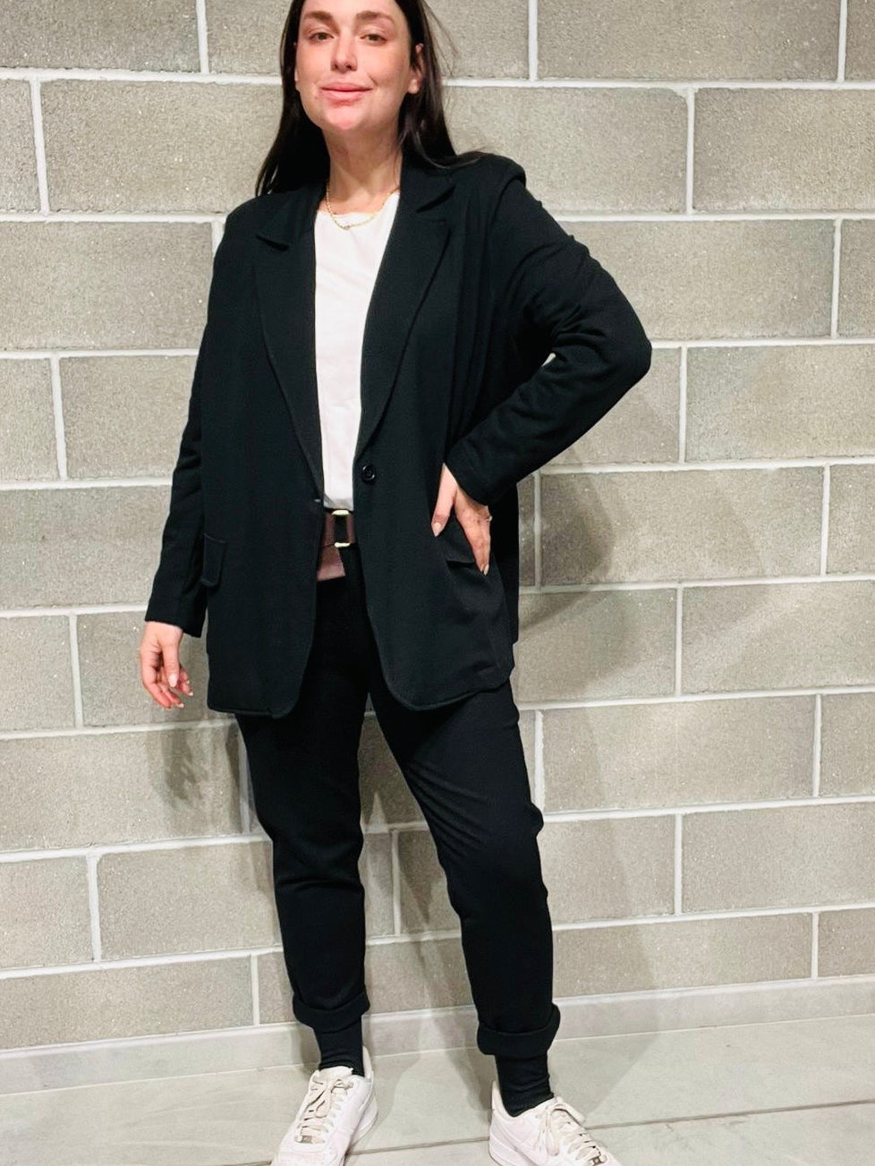 GIACCA COTONE FELPATO CURVY