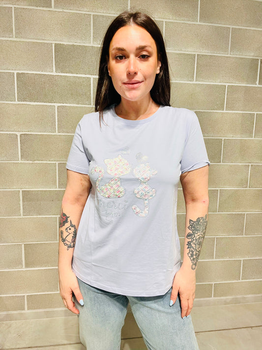 T-SHIRT MICI “Merci you” CURVY