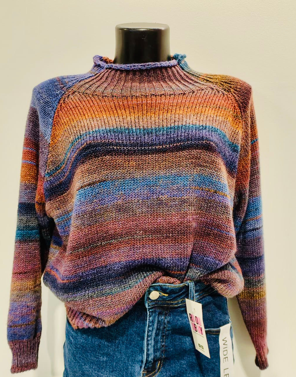 MAGLIONE COLORS MISTO LANA