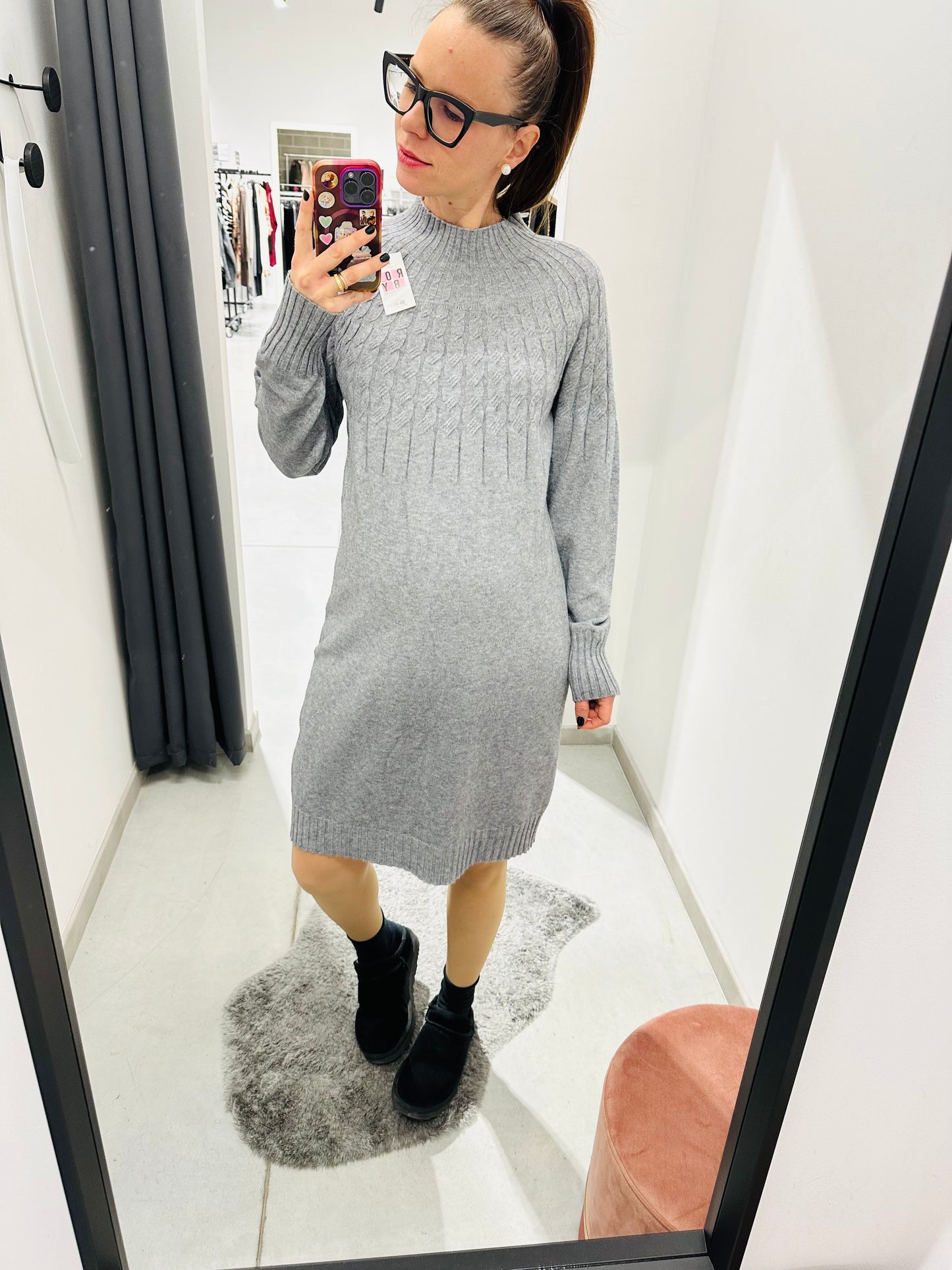 ABITO LUPETTO TRECCINE