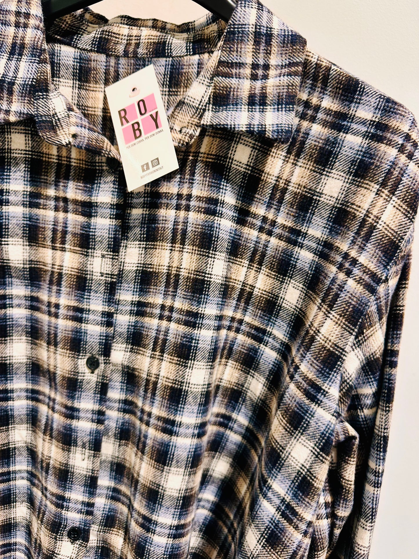 CAMICIA PRINCIPE GALLES FLANELLA