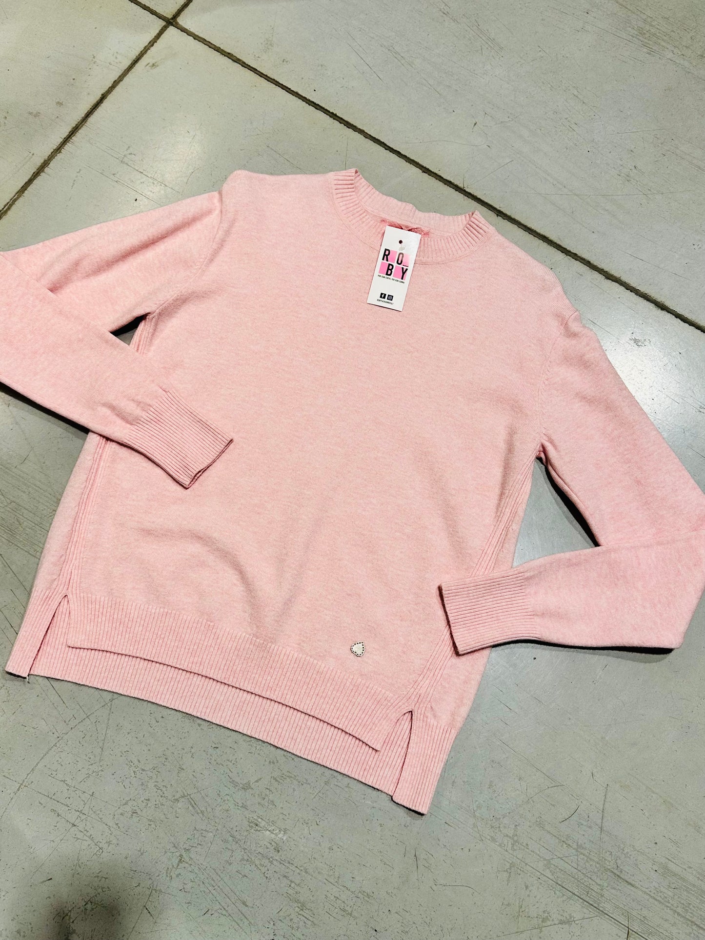 MAGLIONCINO BASIC SPACCHETTI