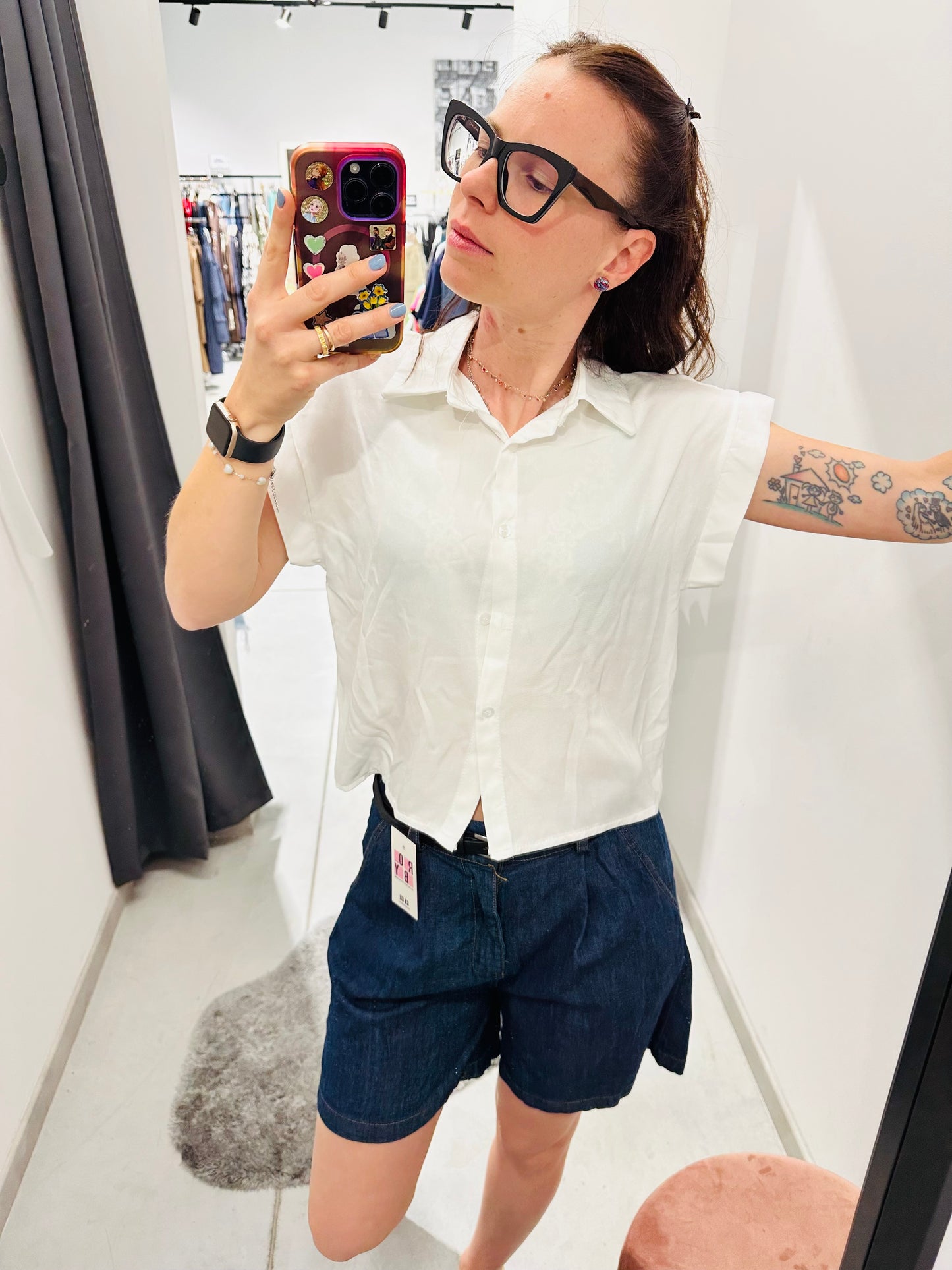 CAMICIA BASIC CROP