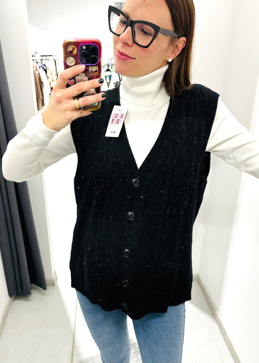 GILET LAMINATO CURVY