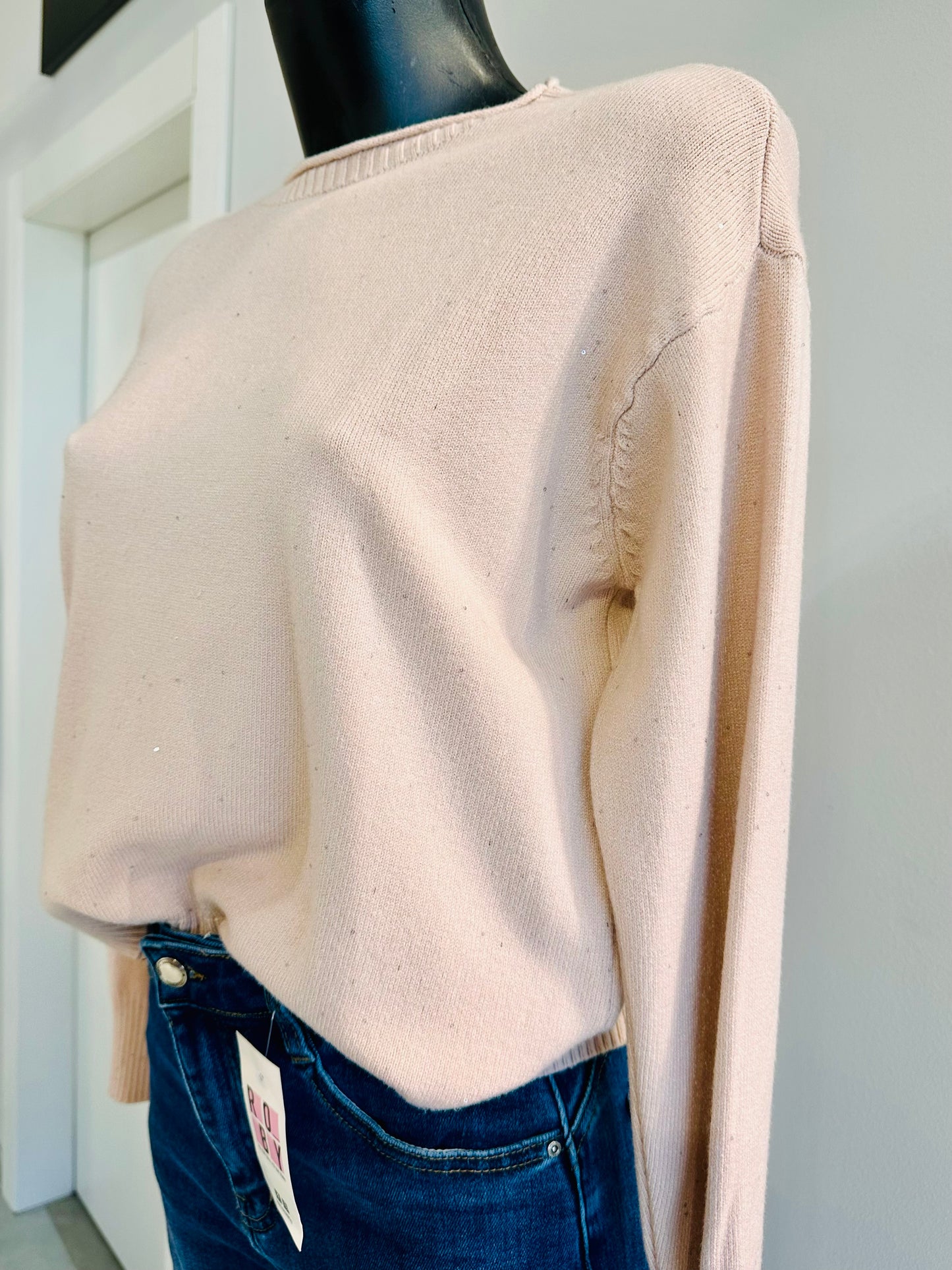 MAGLIONCINO OVER PAILLETTES