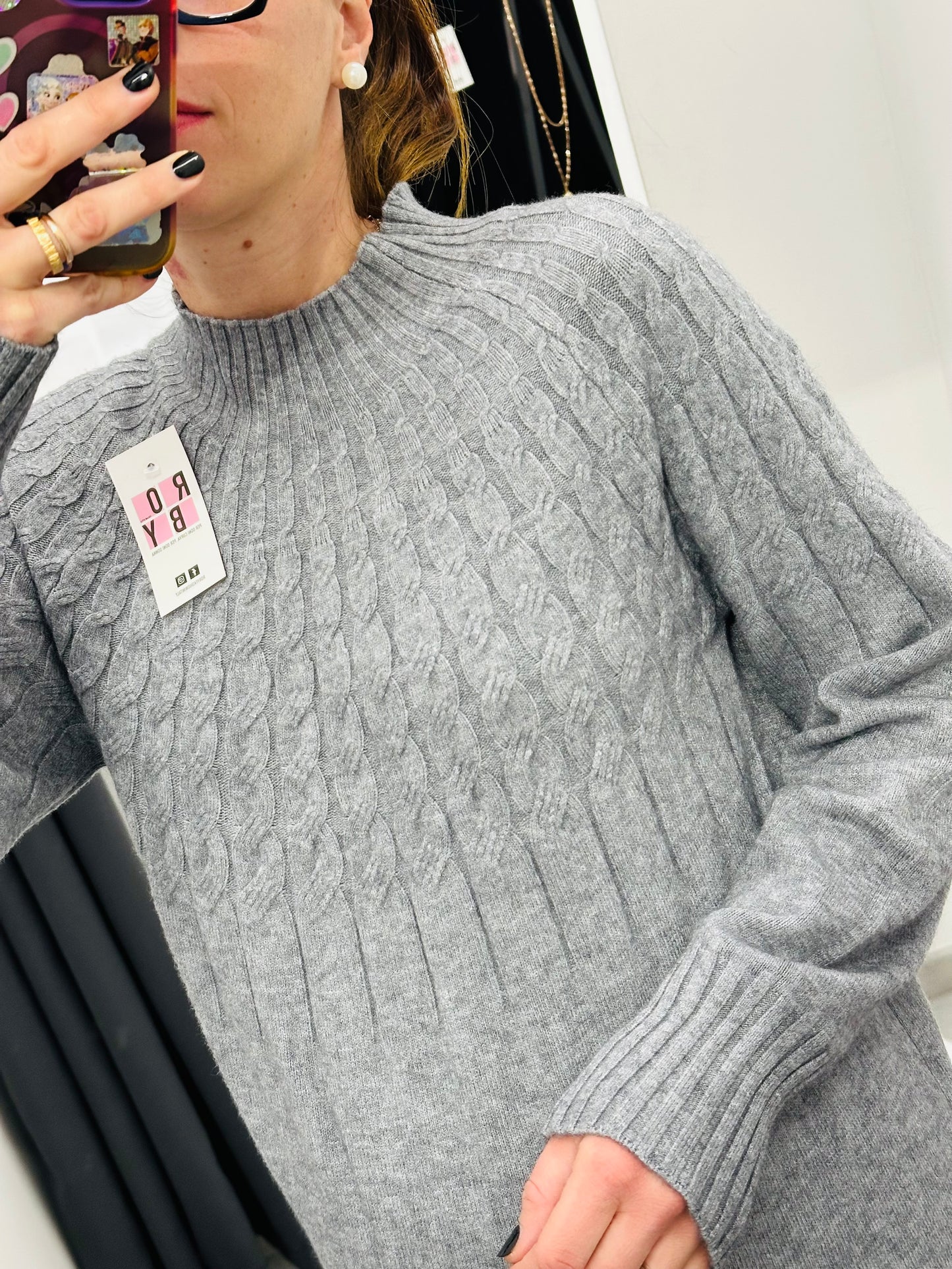 ABITO LUPETTO TRECCINE