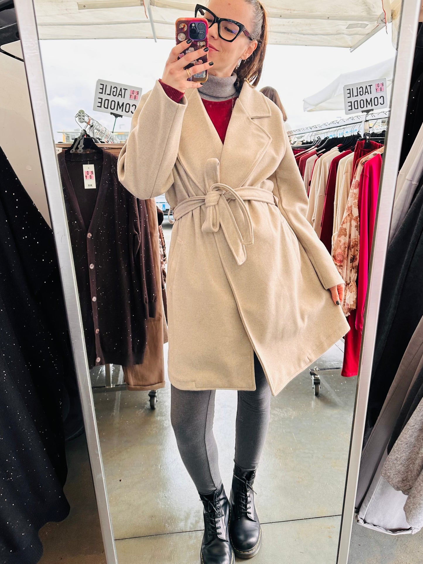 CAPPOTTINO CINTURA CURVY