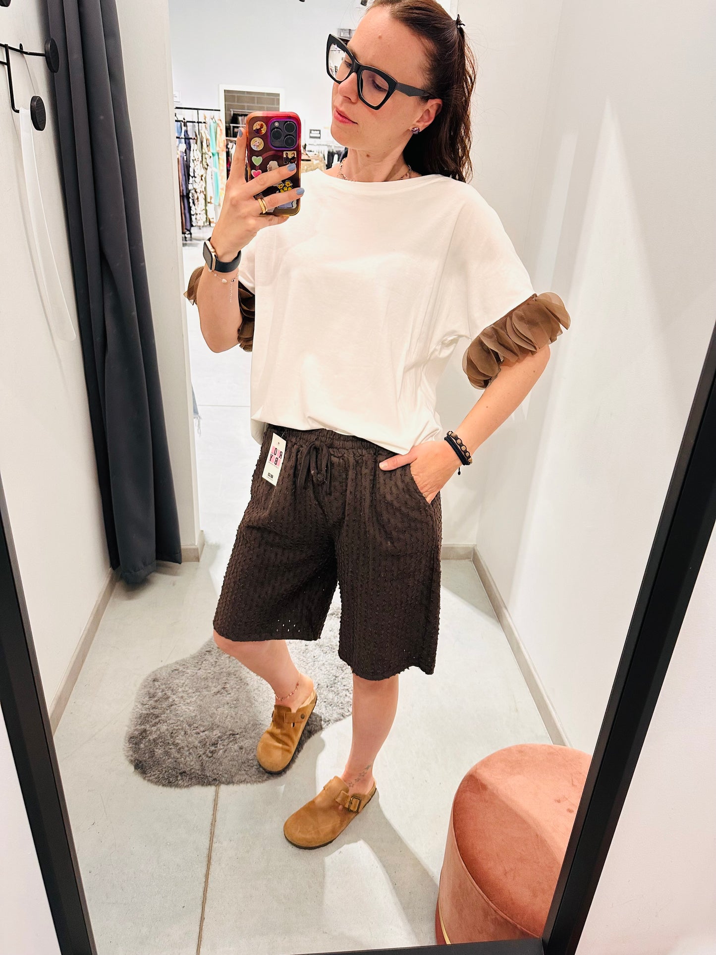 BERMUDA COULISSE TRAFORATI