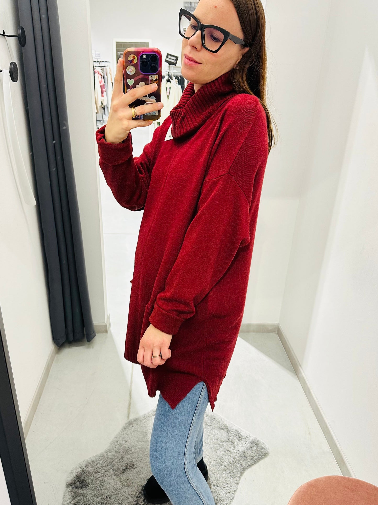 MAXI MAGLIONE COLLO CIAMBELLA CURVY