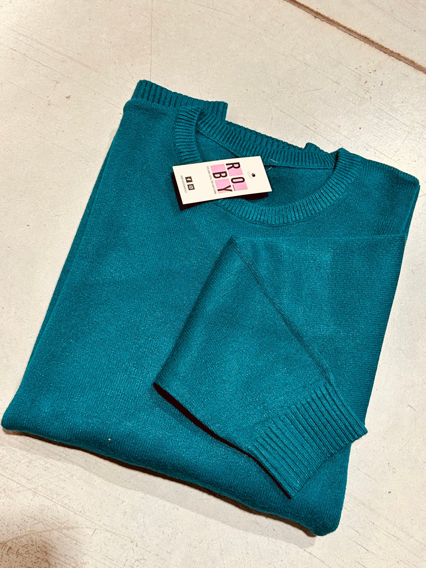 MAGLIONE BASIC CALDA VISCOSA CURVY