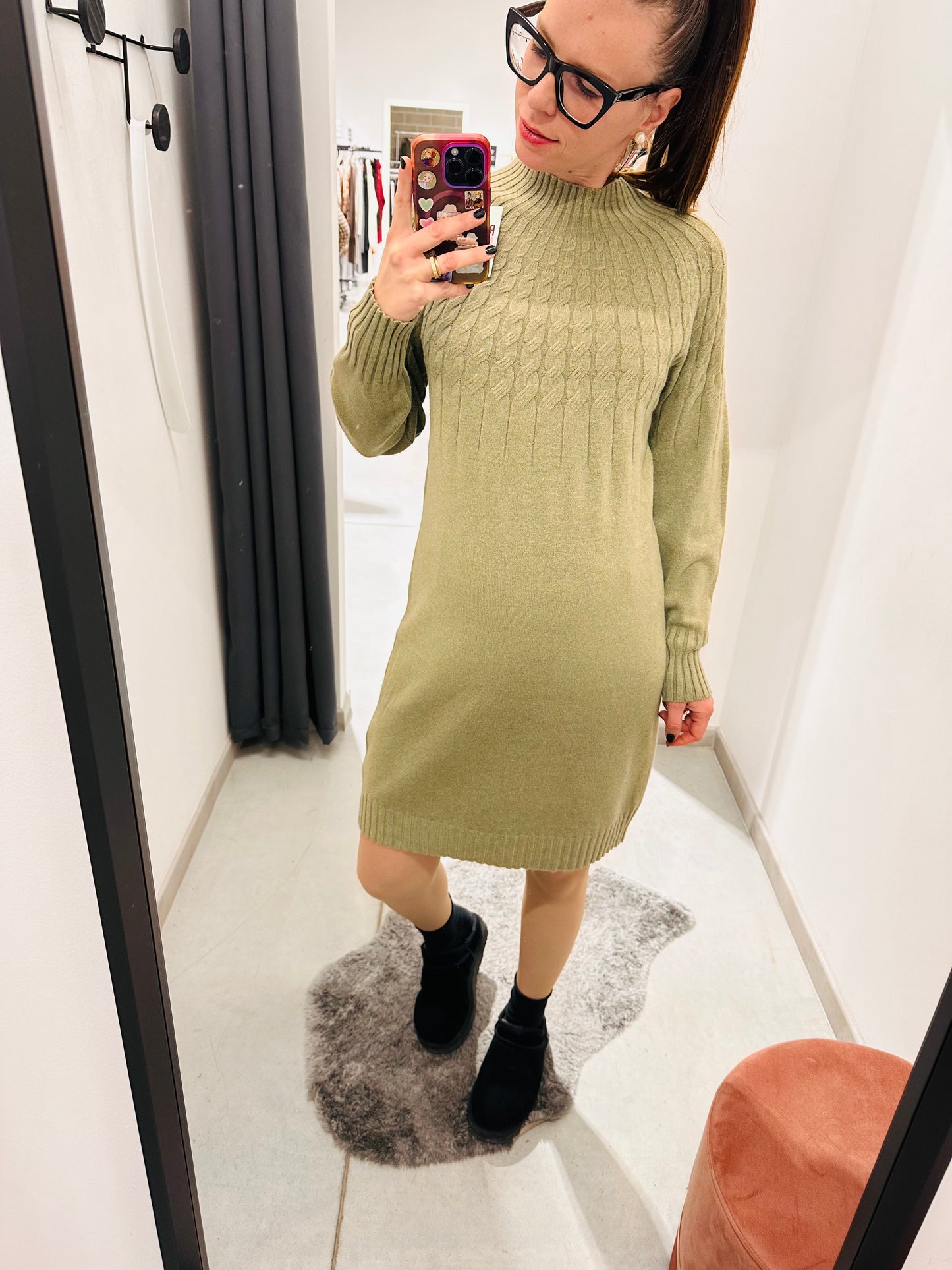 ABITO LUPETTO TRECCINE