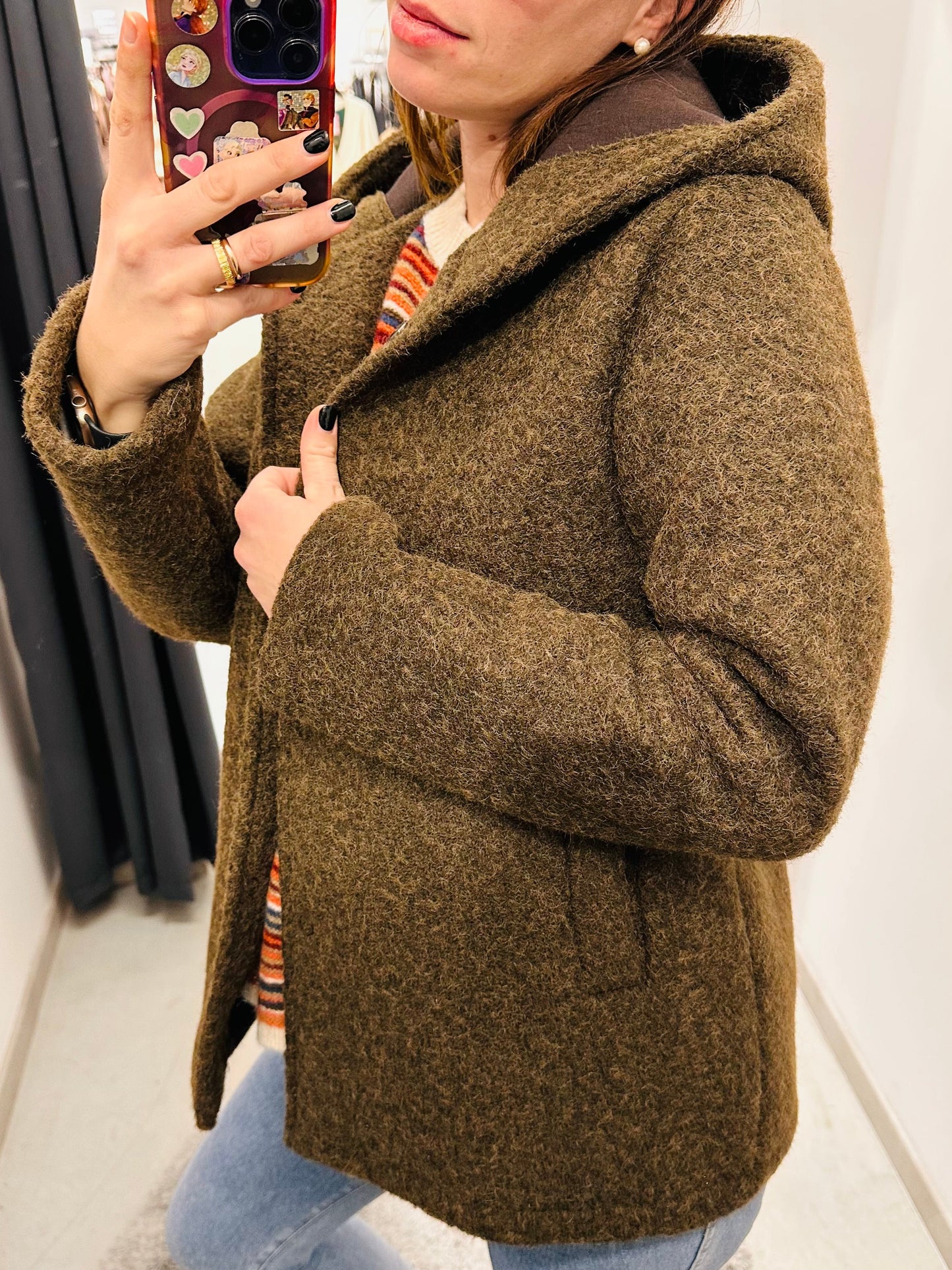 CAPPOTTINO CORTO BOUCLÈ