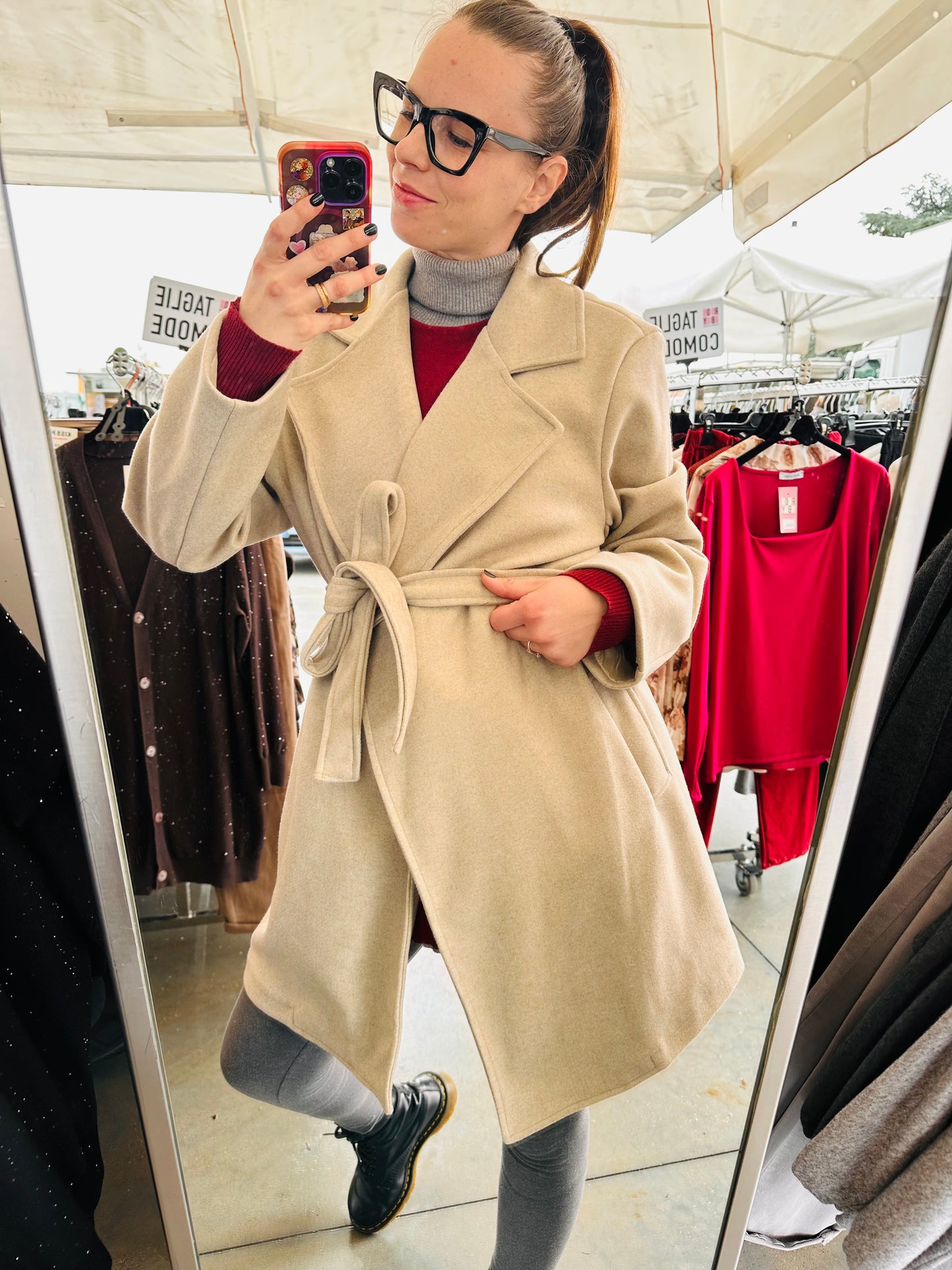 CAPPOTTINO CINTURA CURVY