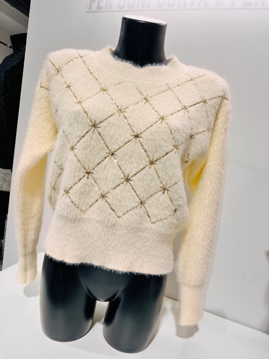 MAGLIONCINO PELOSETTO PAILLETTES