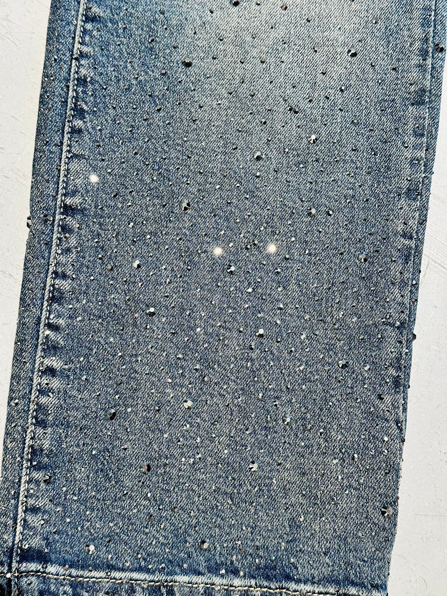 JEANS PALAZZO BRILLANTINI “CLOUD”