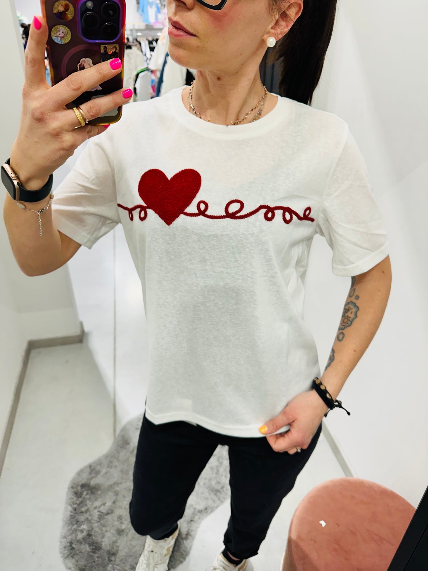 T-SHIRT CUORE “Civico1”
