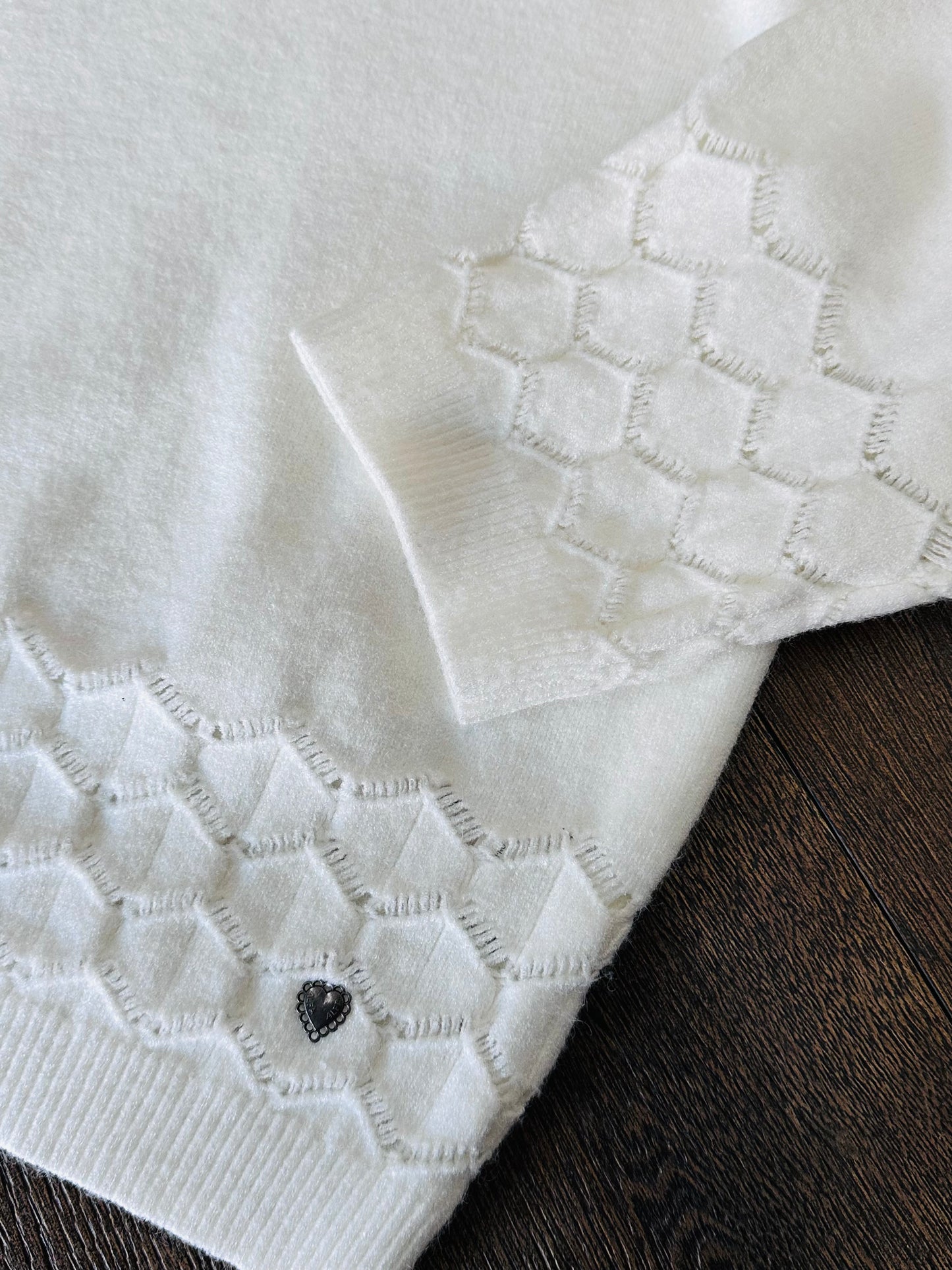 MAGLIONCINO TRAFORATO MANICHE 3/4