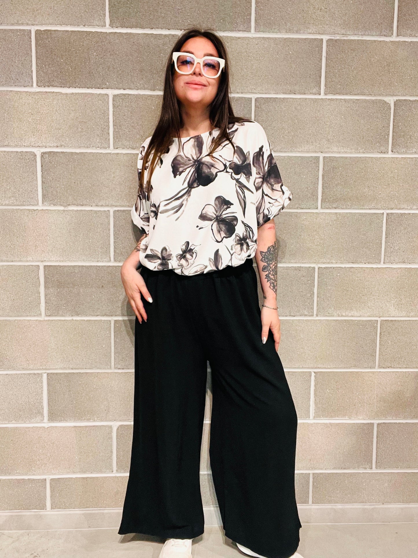 COMPLETO FLOREALE CURVY