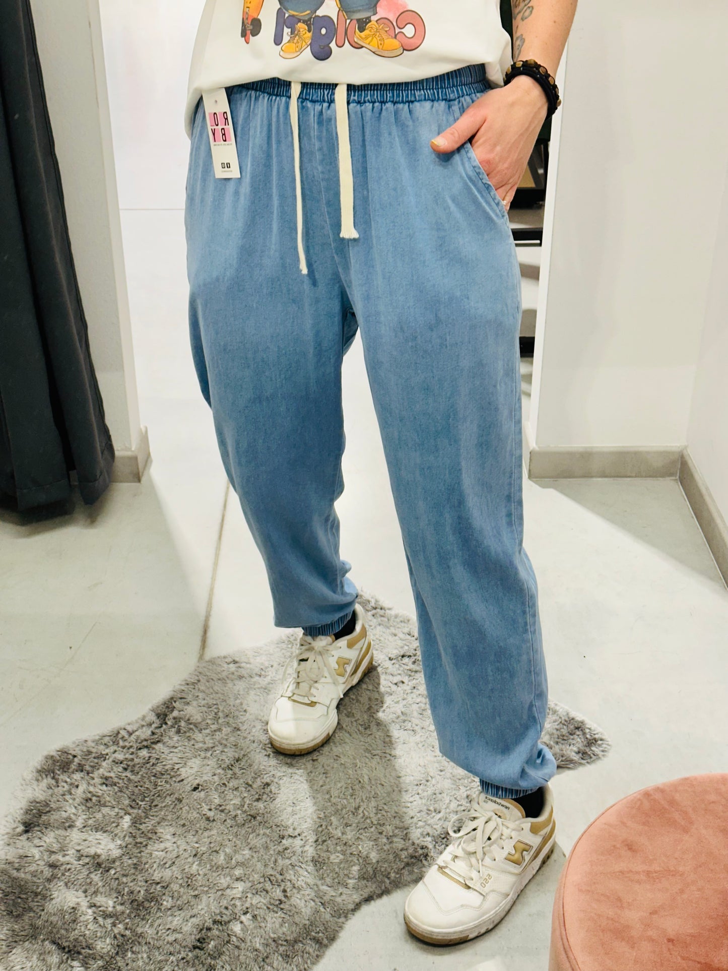 JEANS FLUIDO COULISSE