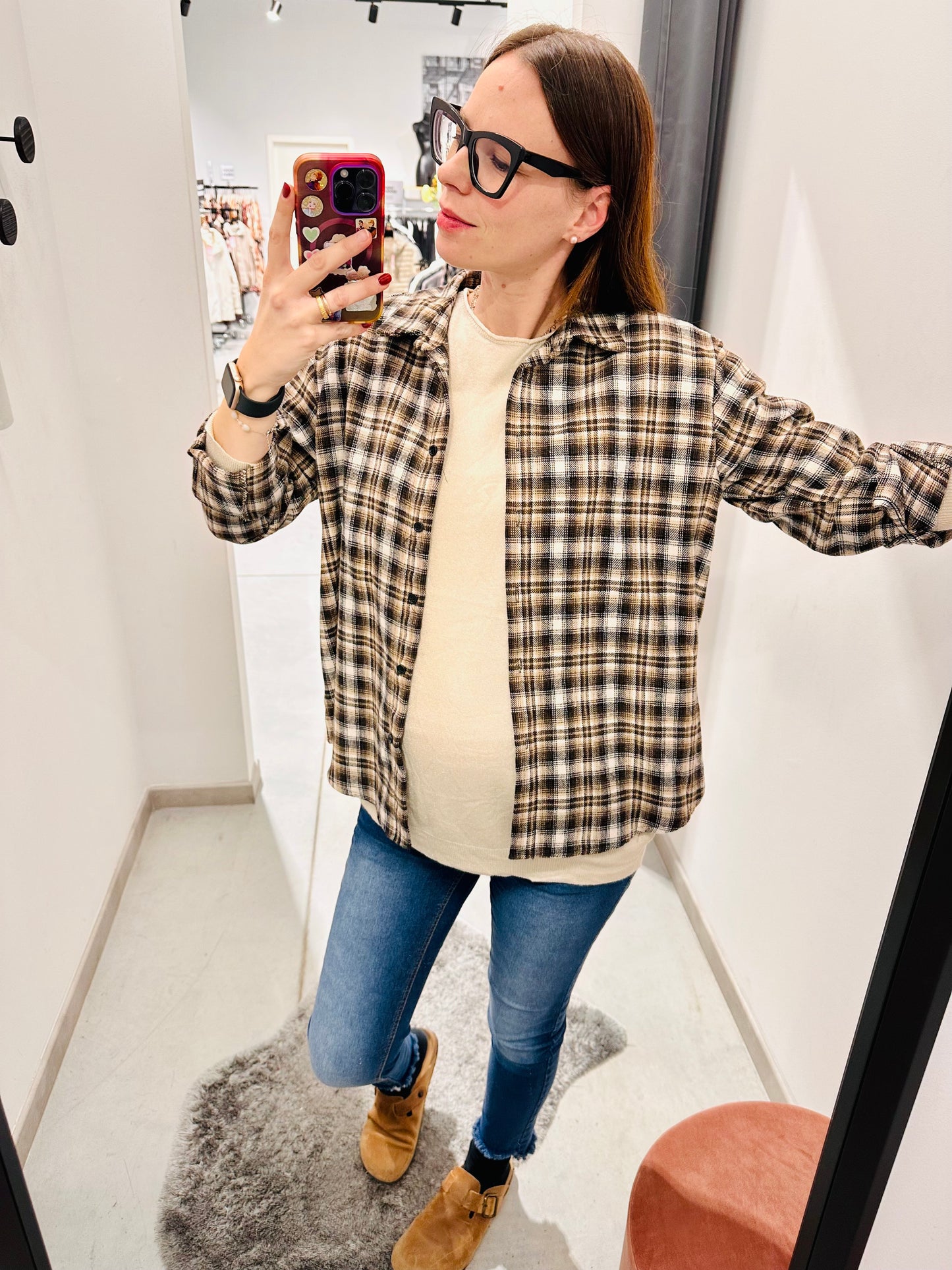 CAMICIA PRINCIPE GALLES FLANELLA