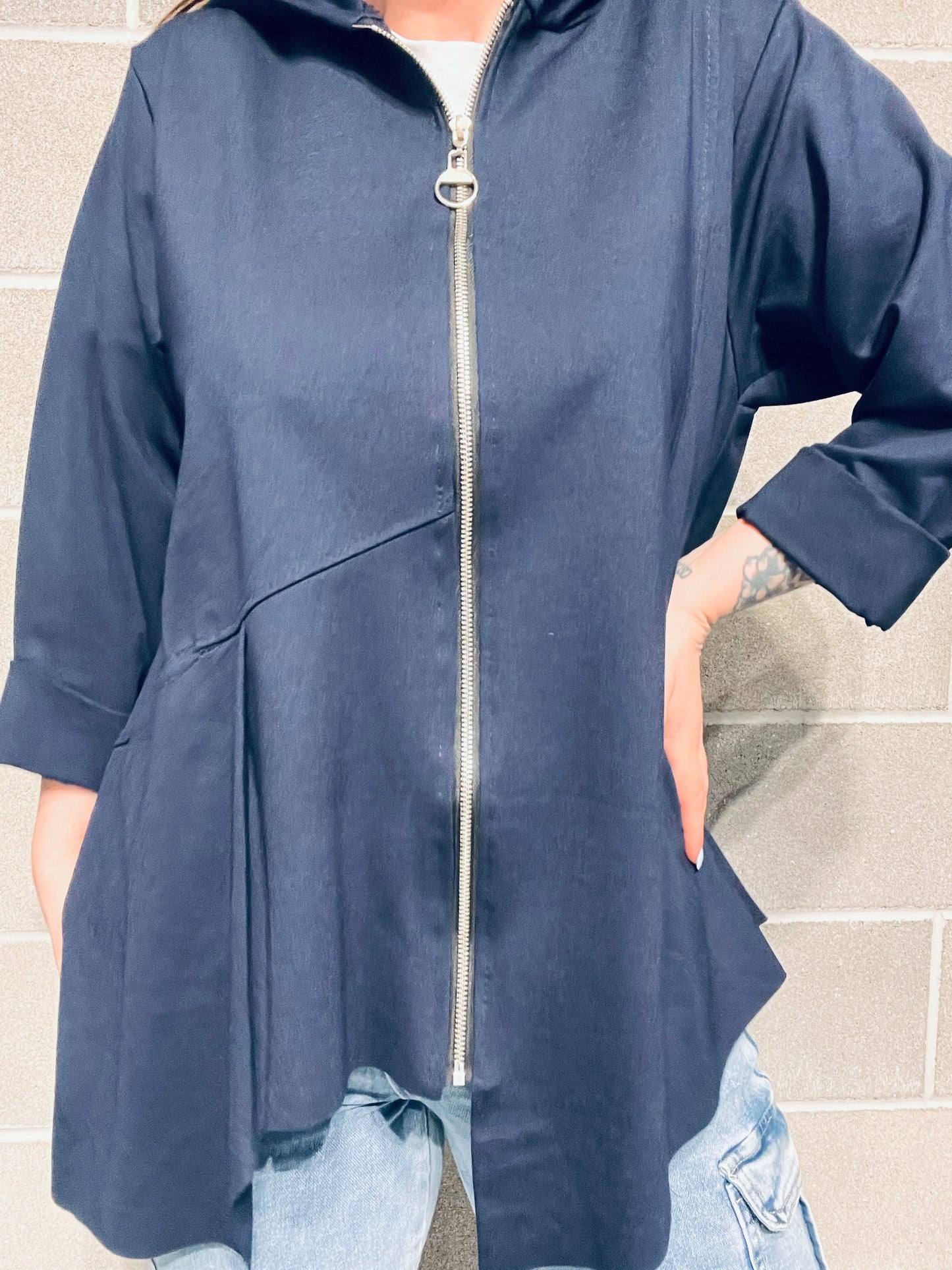 CARDIGAN ZIP CURVY