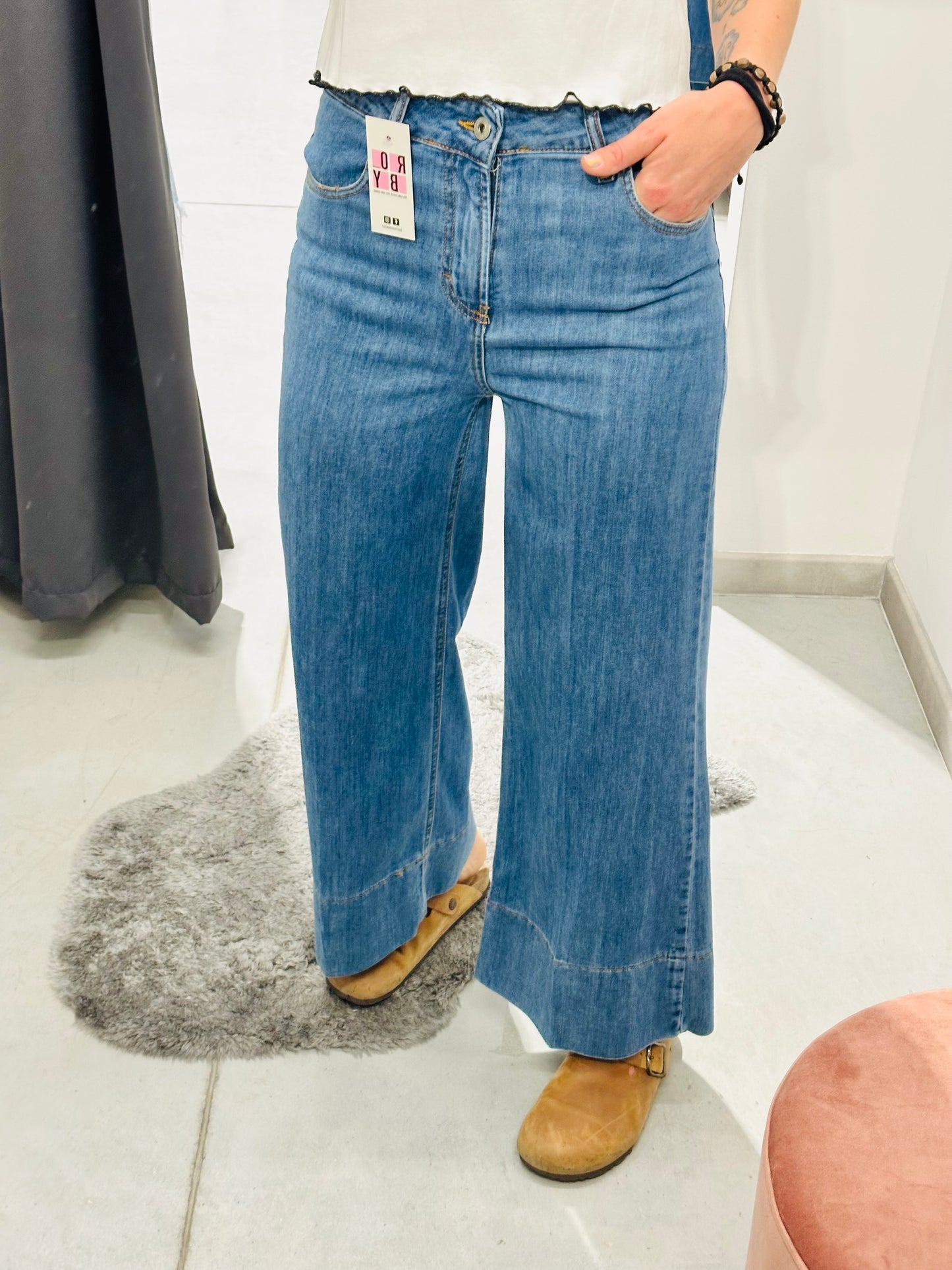 JEANS PALAZZO LEGGERI CHIARA